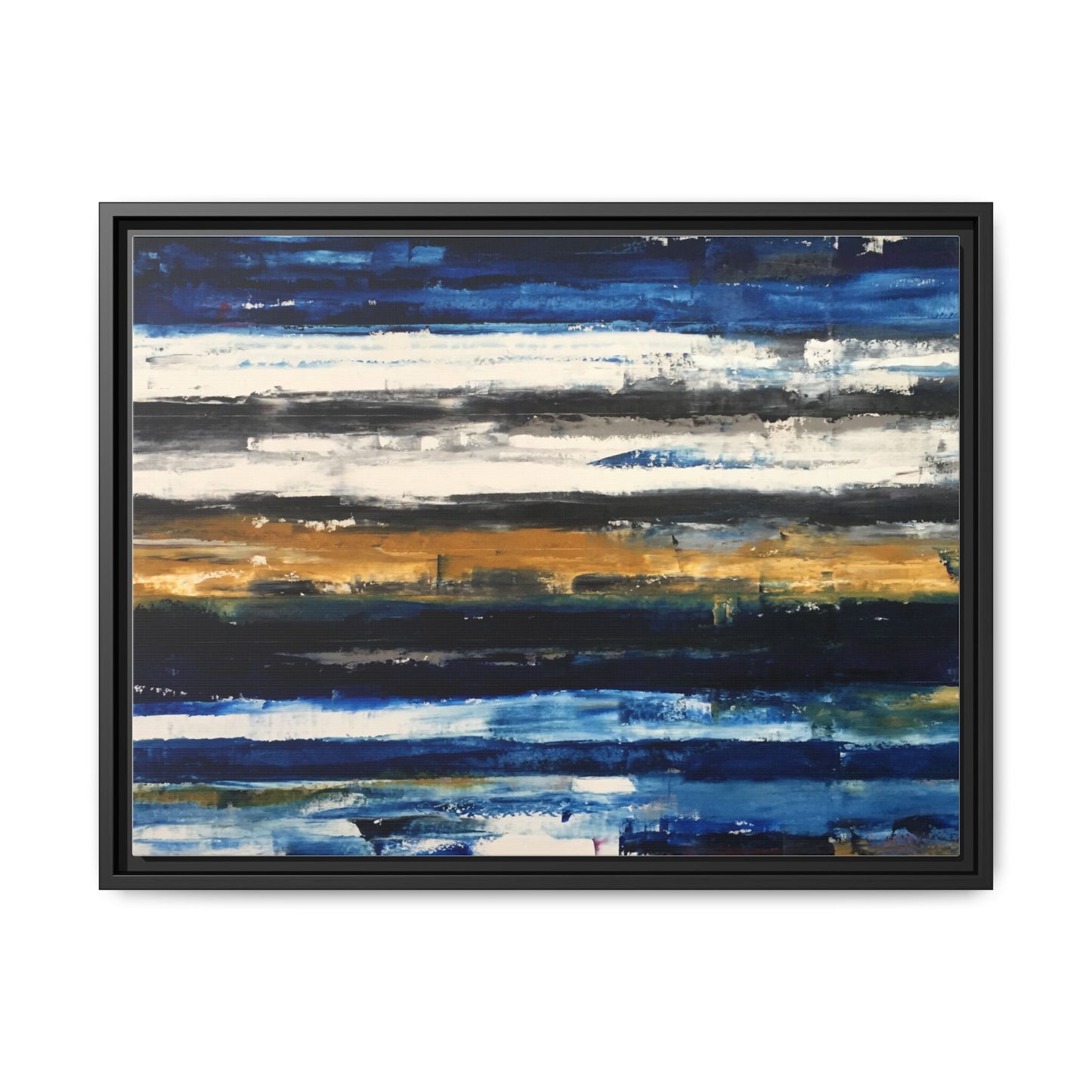 Tiny Buddha by Todd Williamson Framed Matte Canvas Abstract  Wall Art