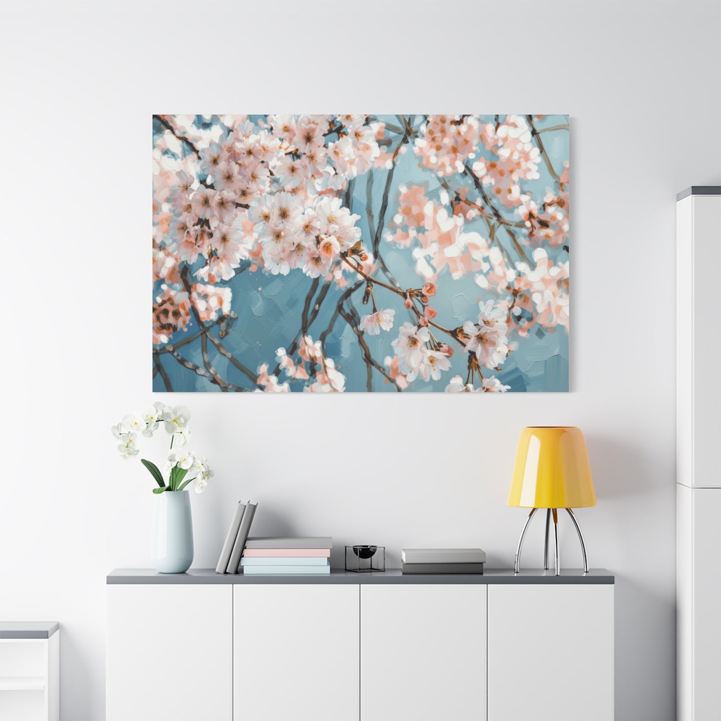 Cherry Blossom Matte Canvas Wall Art – Stretched 1.25"