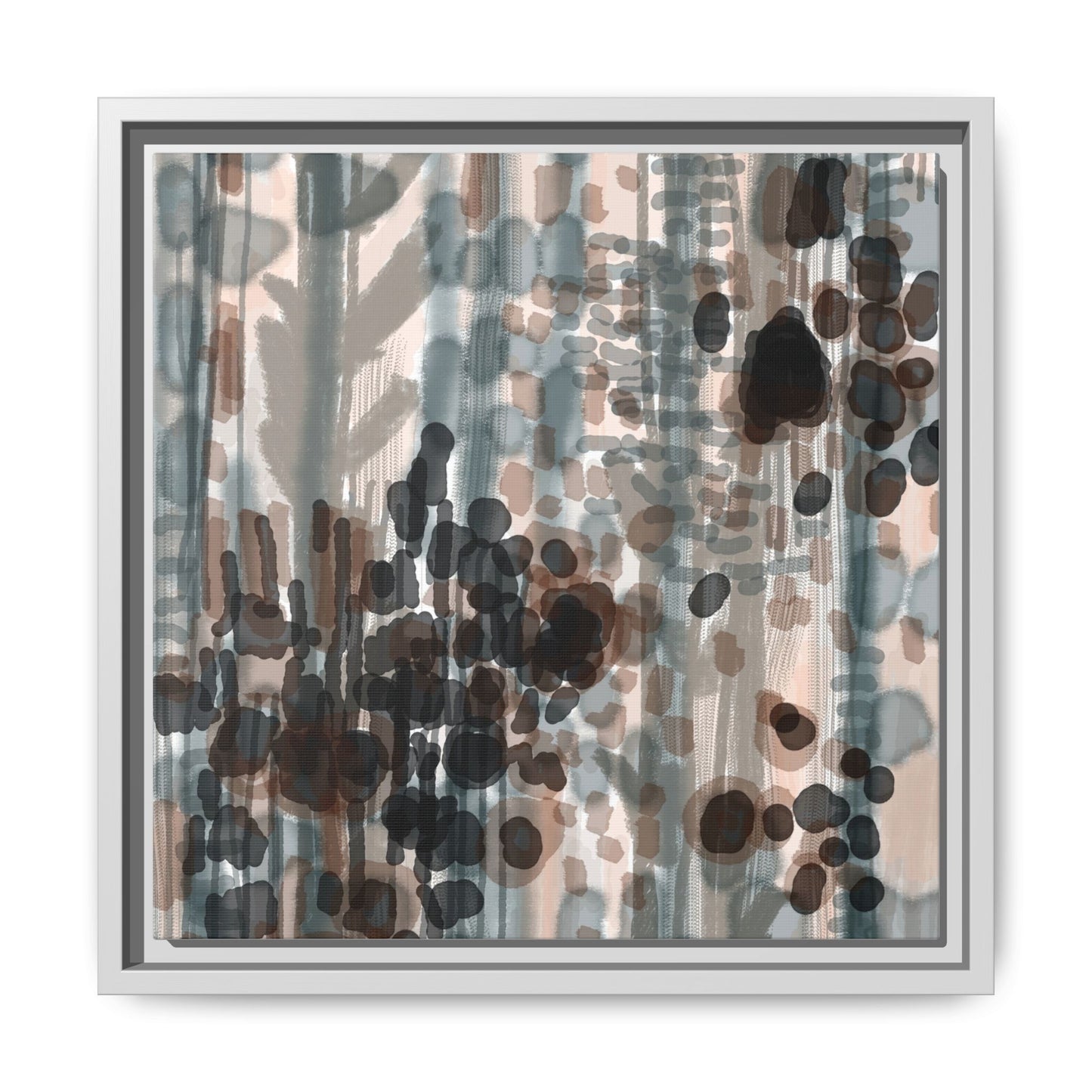 Vleken by an unknown artist Framed Canvas Art