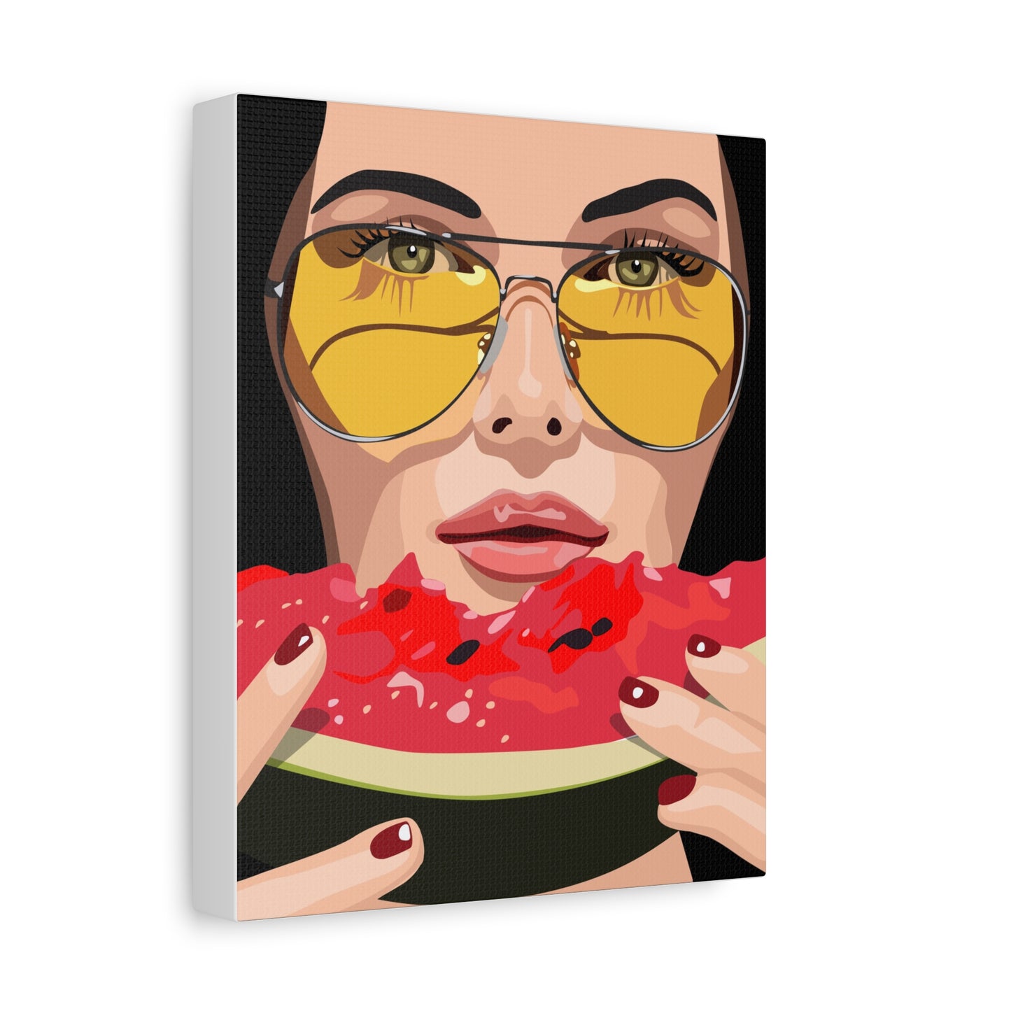 Vivid 81 by Orit Fuchs Matte Canvas Wall Art Print