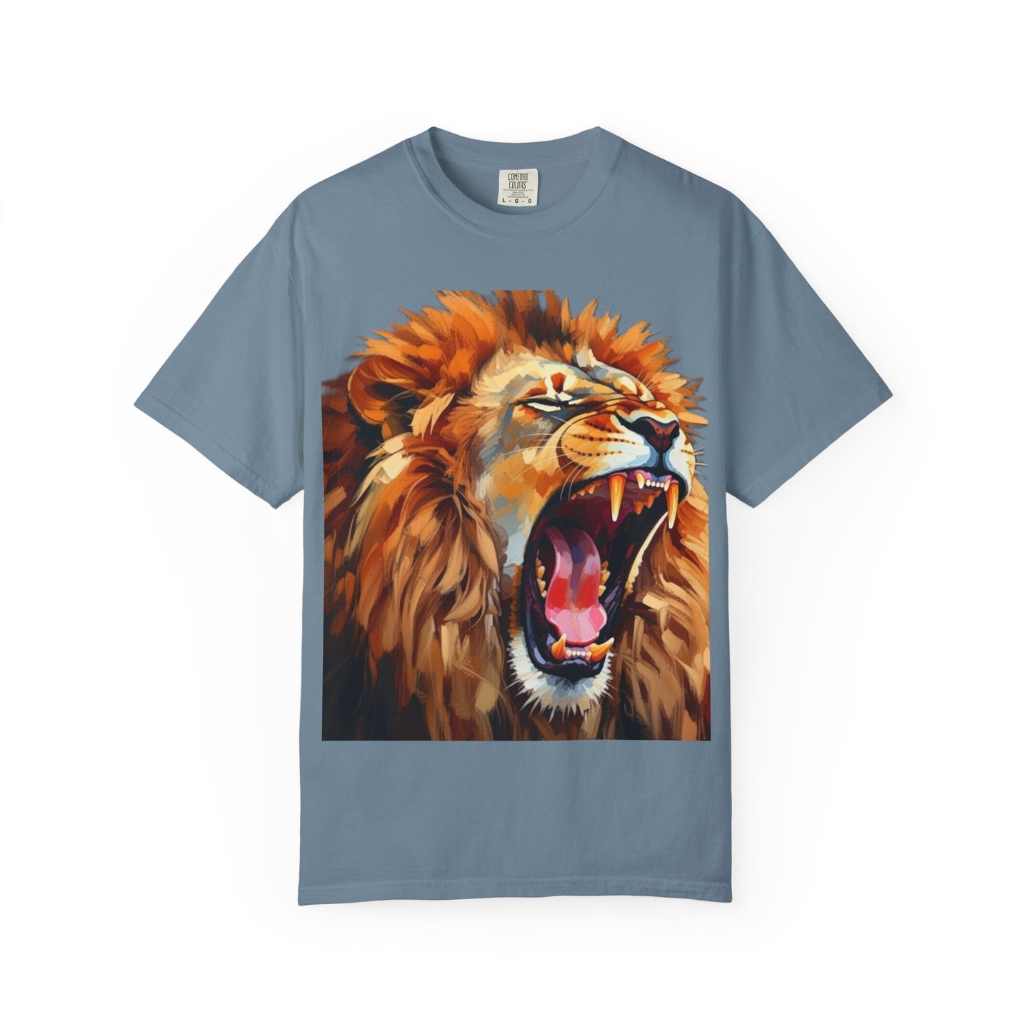 Roaring Lion T-Shirt Bold Wildlife Graphic Tee