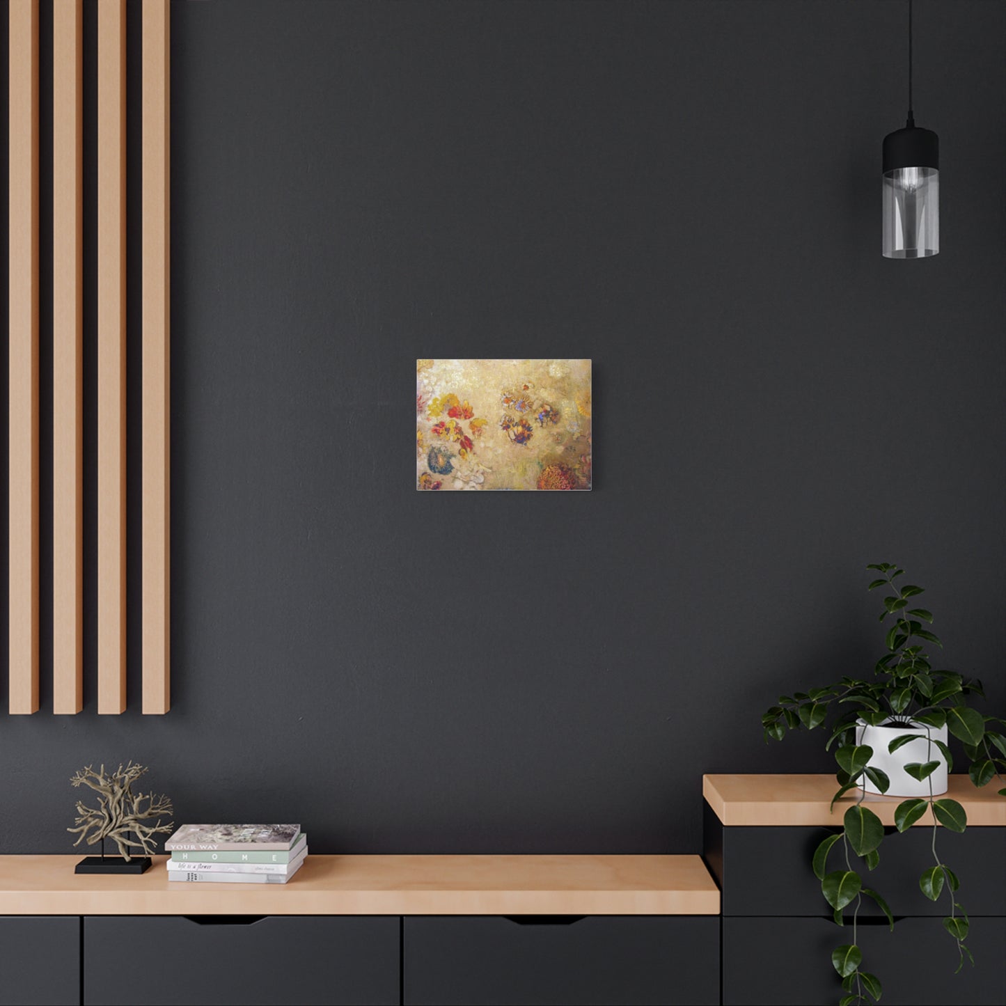 Andrevanb Panneau Décoratif by Odilon Redon Matte Canvas Wall Art Print