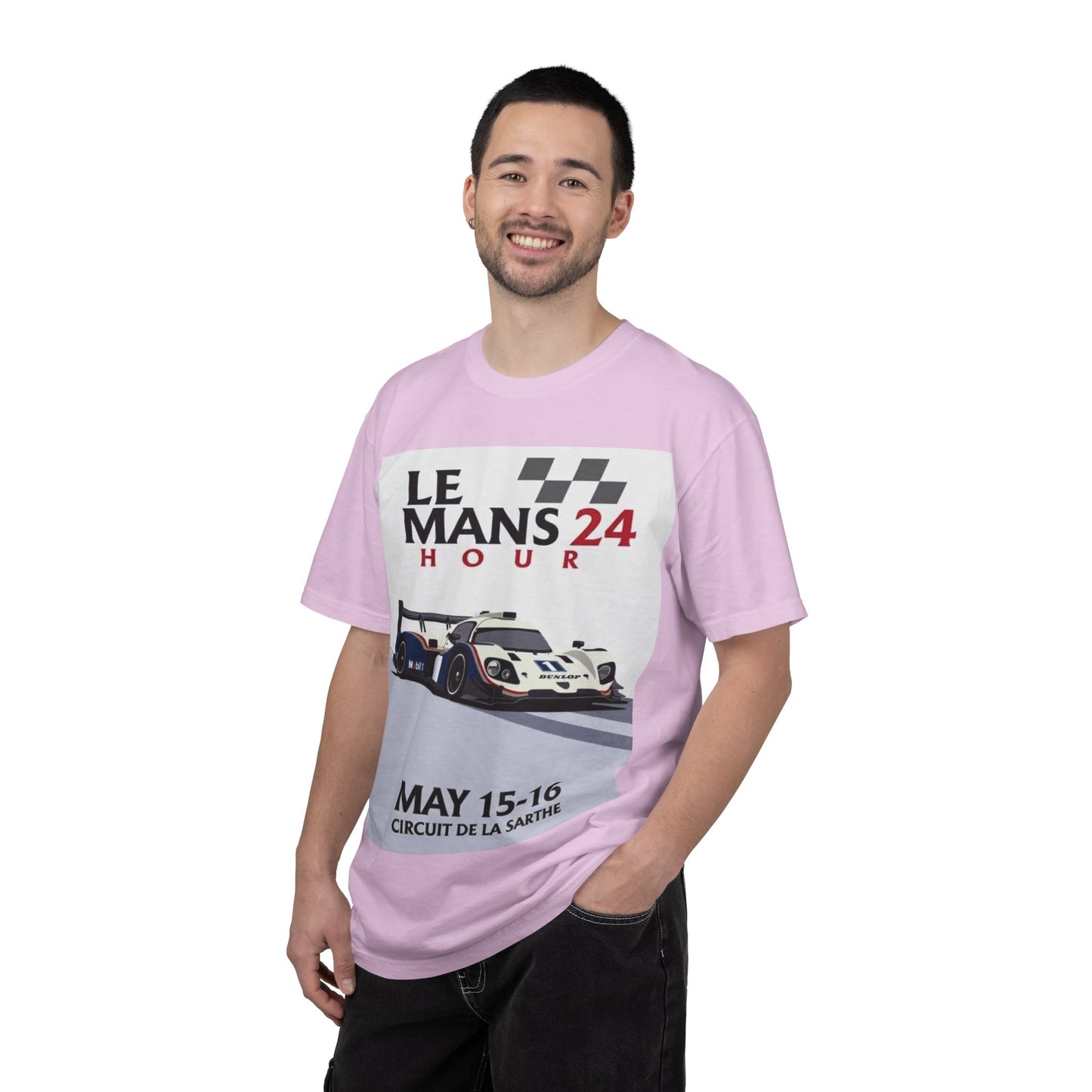Le Mans 24 Hour Racing Poster T-Shirt — May 15-16 Circuit de la Sarthe