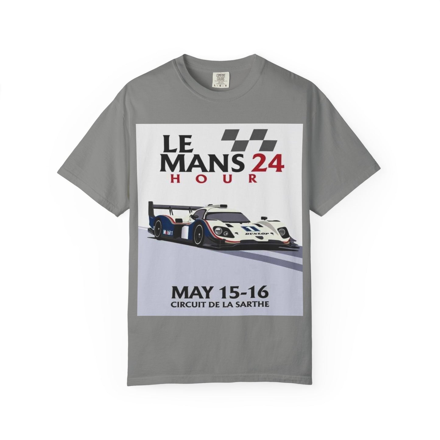 Le Mans 24 Hour Racing Poster T-Shirt — May 15-16 Circuit de la Sarthe