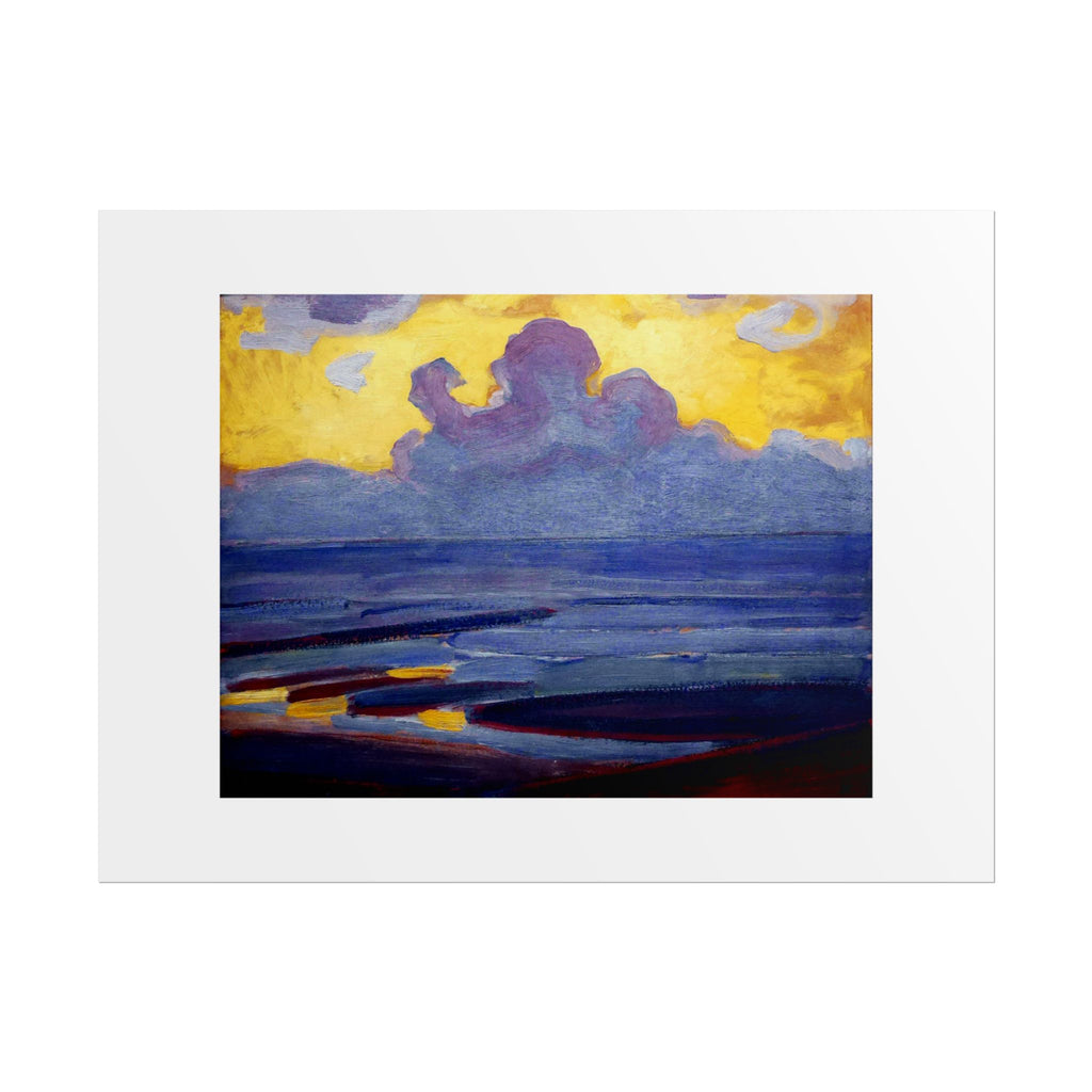 By The Sea by Piet Mondrian Wall Art Print