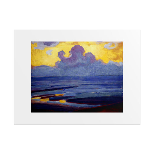 By The Sea by Piet Mondrian Wall Art Print