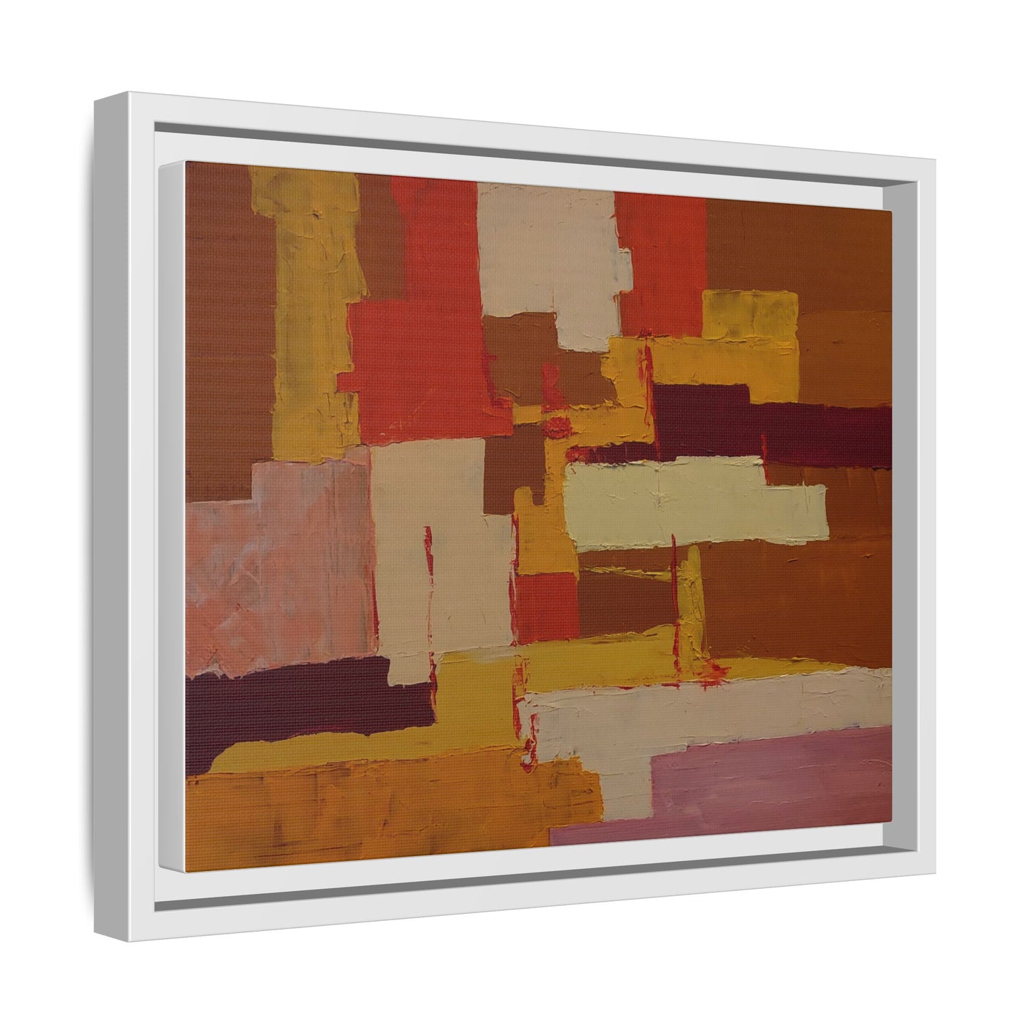 Tableau Confusion by Nicolae Calancea Framed Canvas Wall Art Print