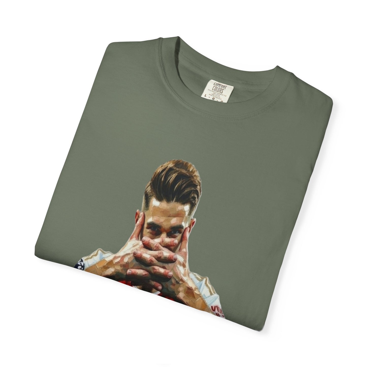 Soccer Celebration T-Shirt — Emirates 'Fly Better' Jersey Design