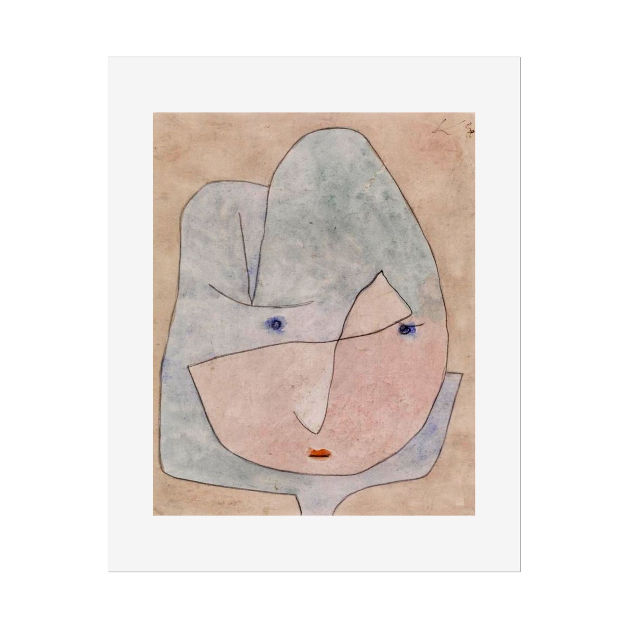 This Bloom is About to Wither by Paul Klee Wall Art Print
