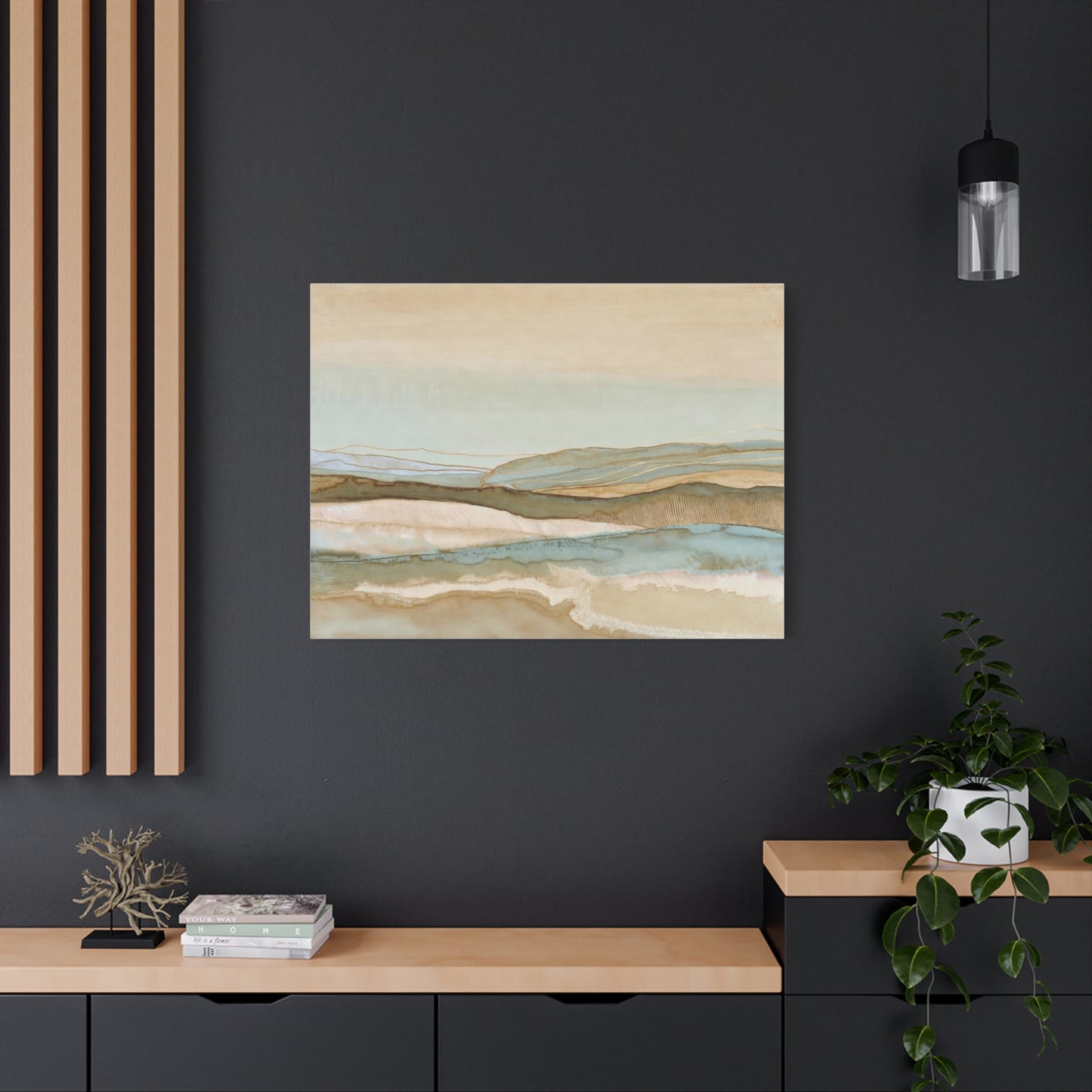 Coastal Abstract Canvas