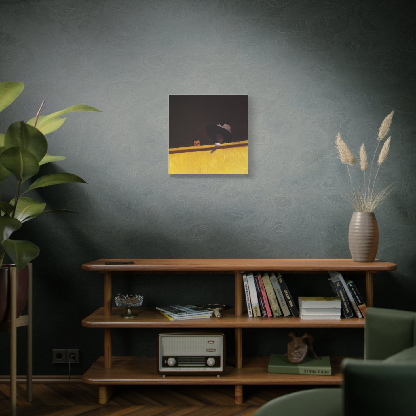 La loge de theatre by Félix Vallotton Matte Canvas Wall Art Print