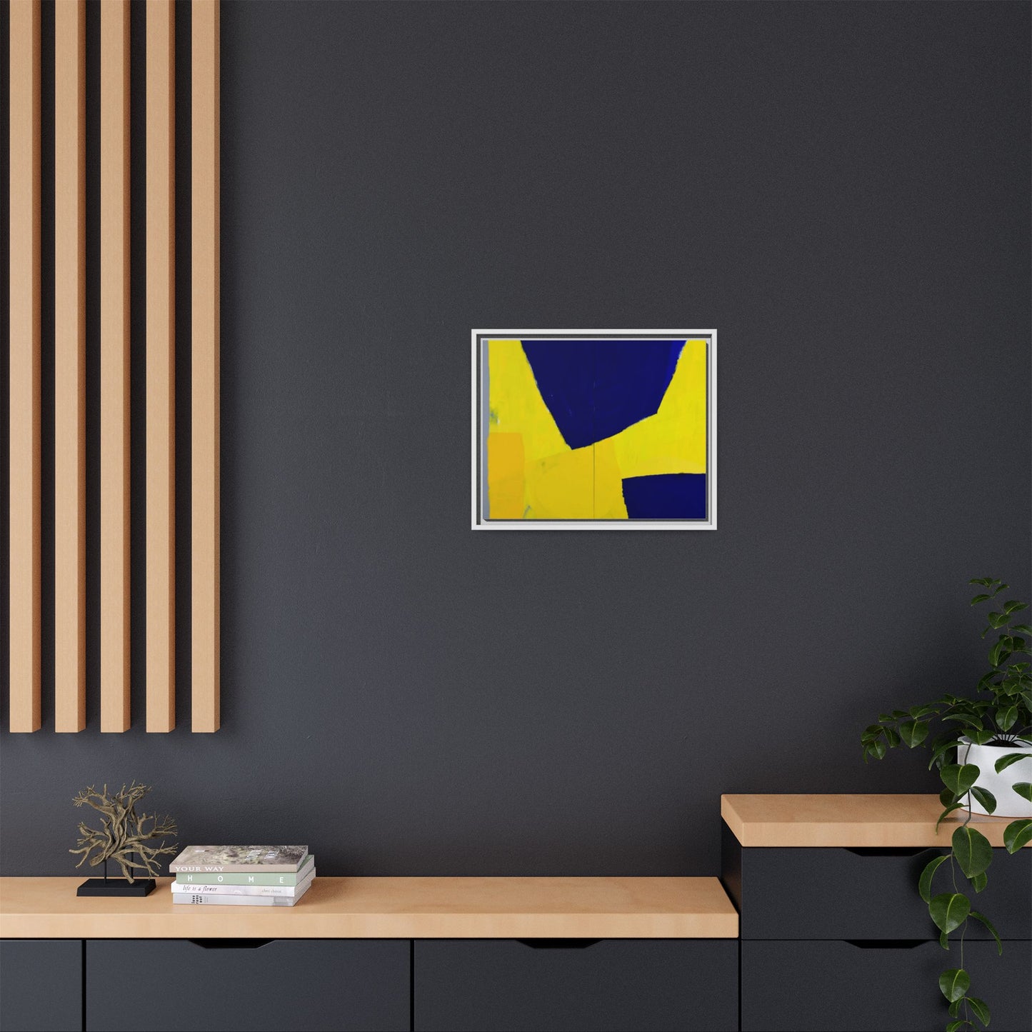 Lantenhammer by Lageplan Atelier Framed Modern Wall Art