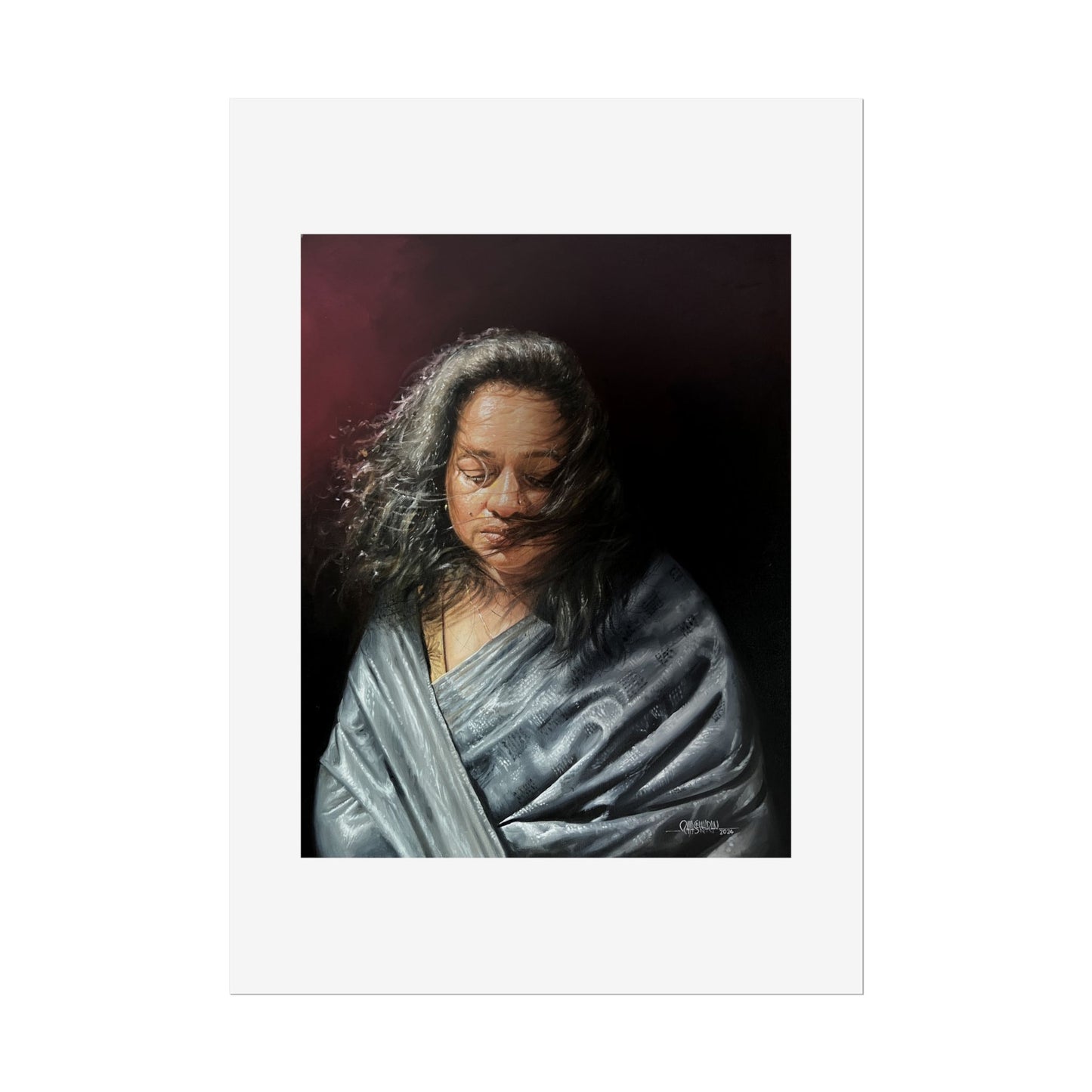 Tempest by Rajasekharan Parameswaran Wall Art Print