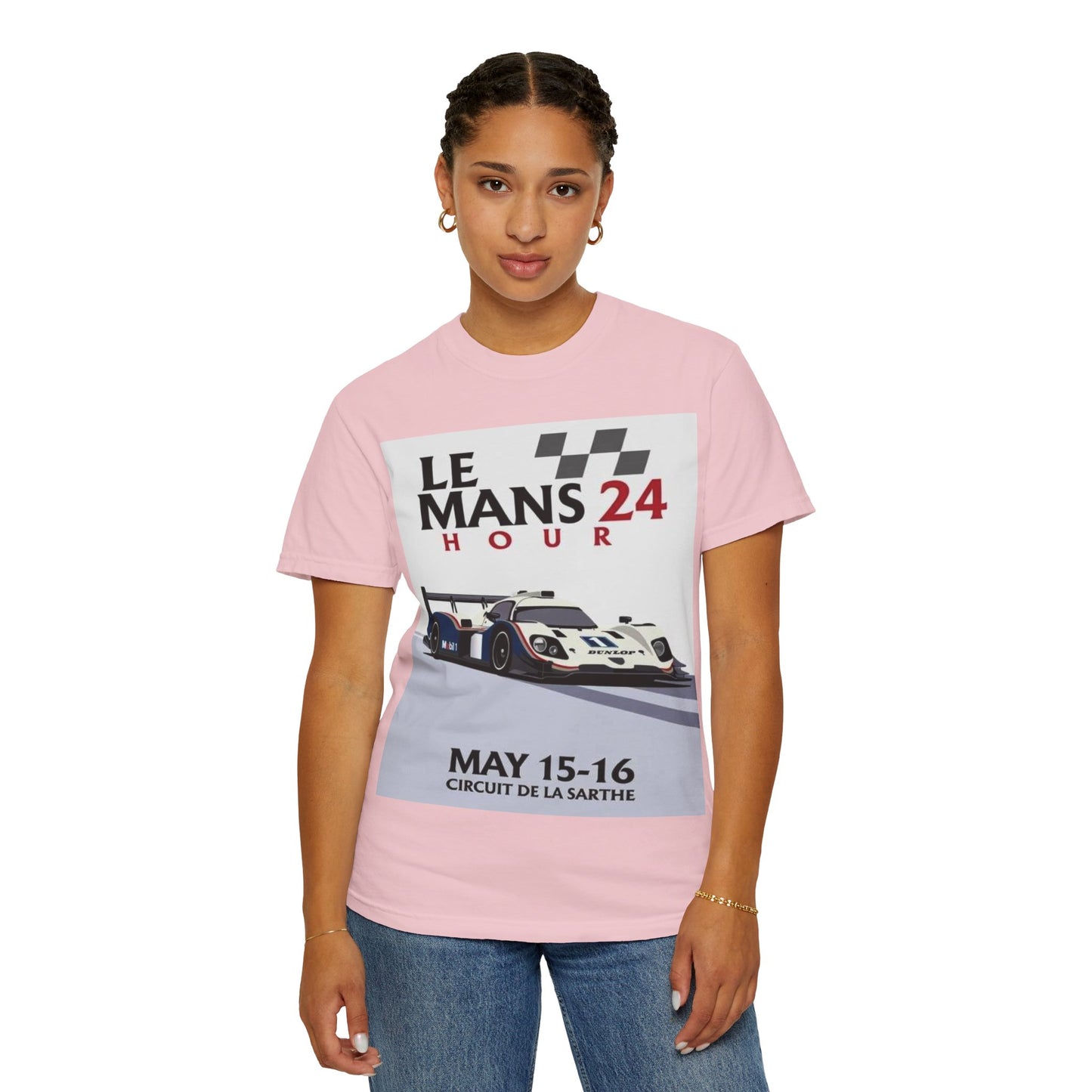 Le Mans 24 Hour Racing Poster T-Shirt — May 15-16 Circuit de la Sarthe