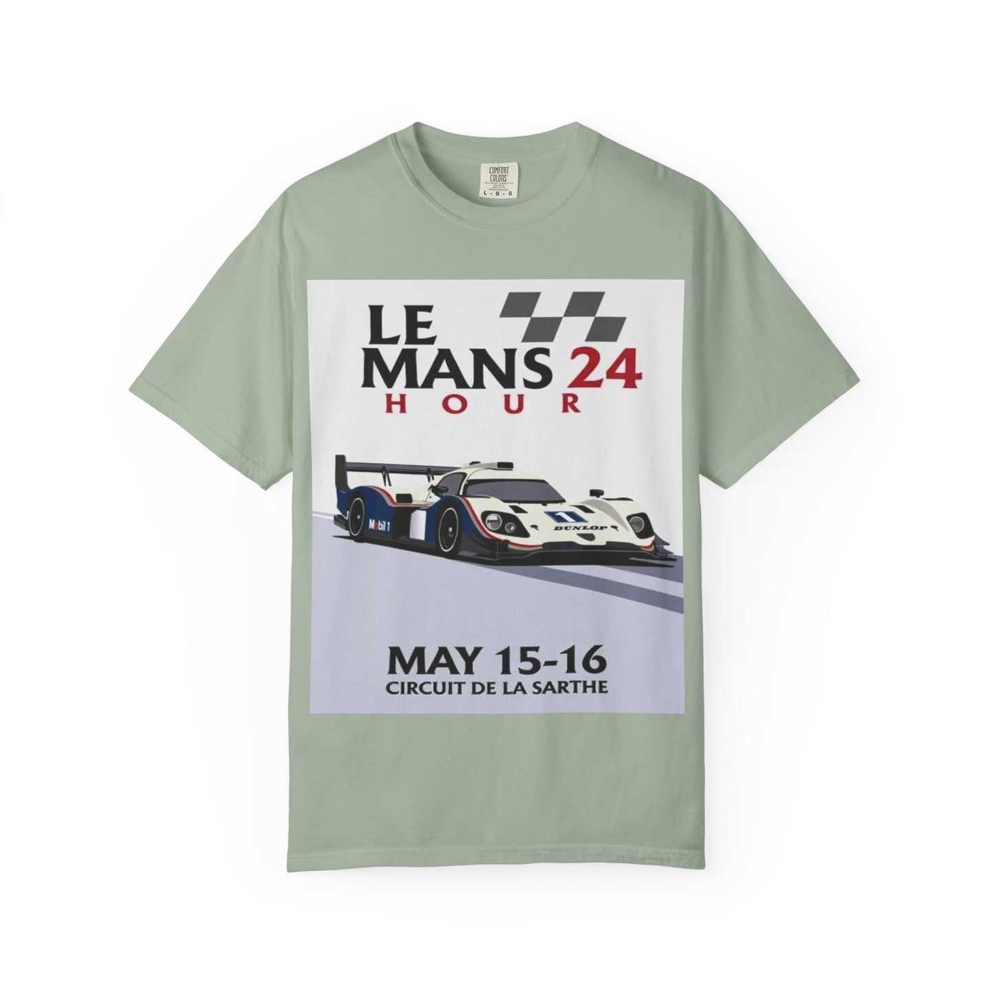 Le Mans 24 Hour Racing Poster T-Shirt — May 15-16 Circuit de la Sarthe