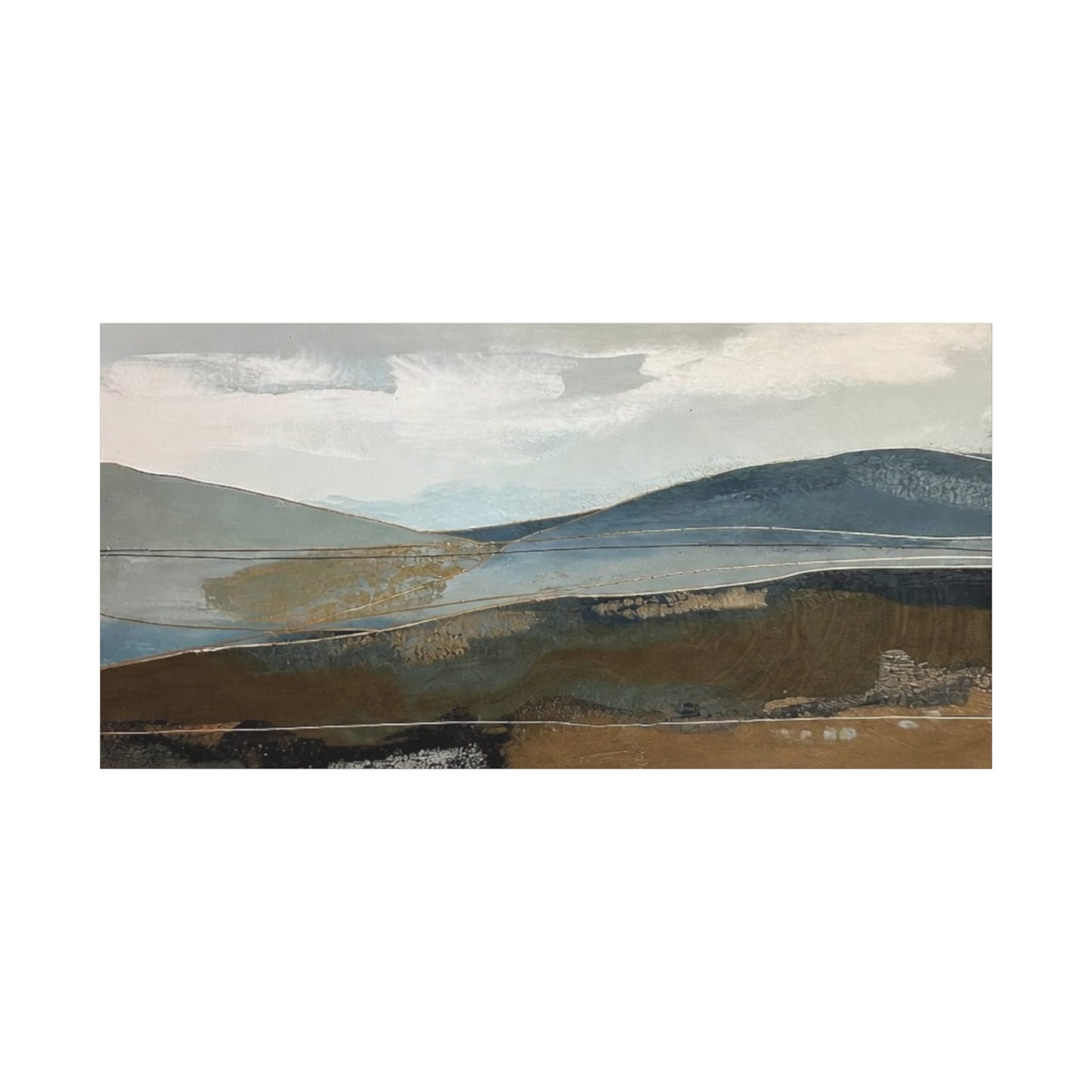 Landscape print Matte Canvas, Stretched, 1.25"
