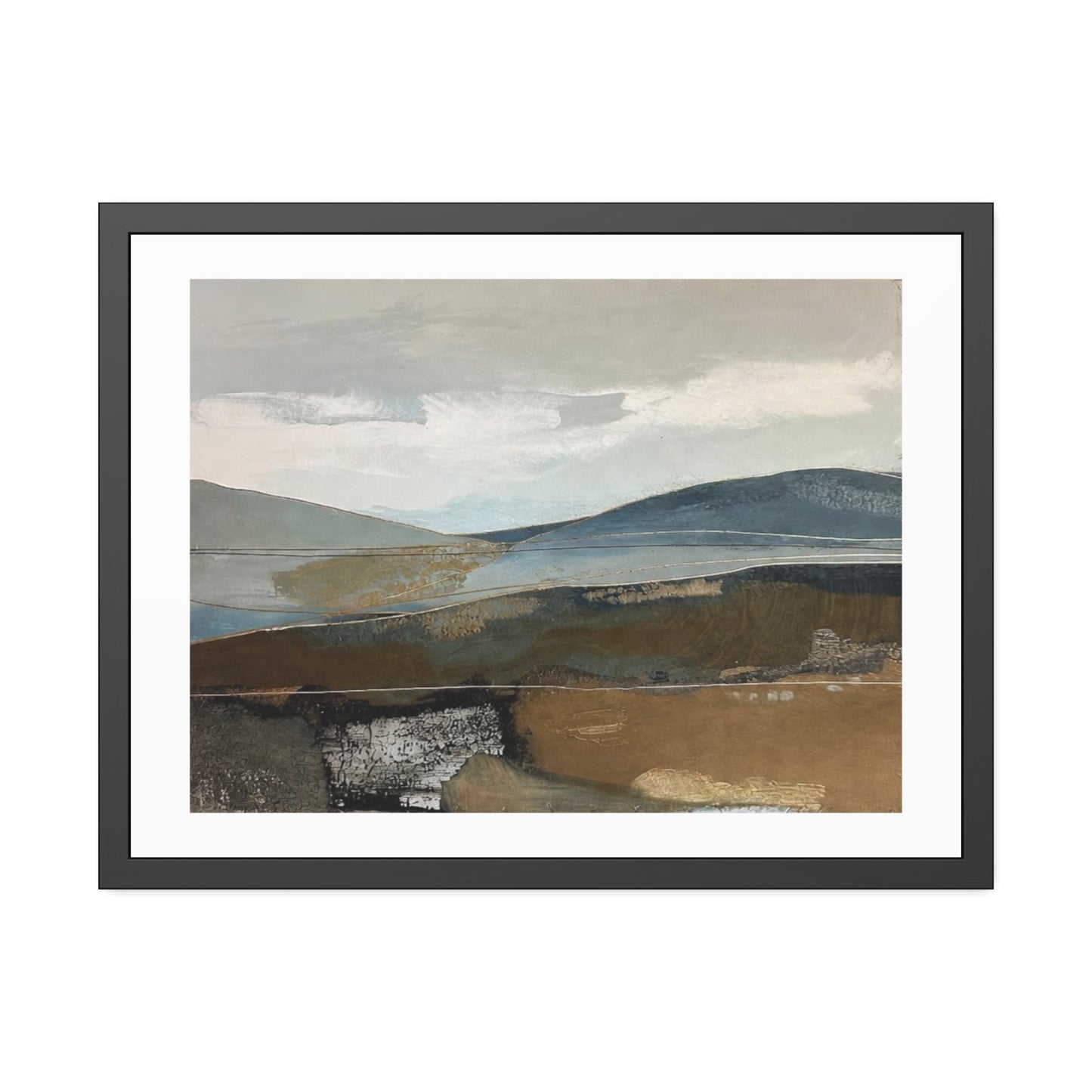 Landscape print Framed Paper Posters