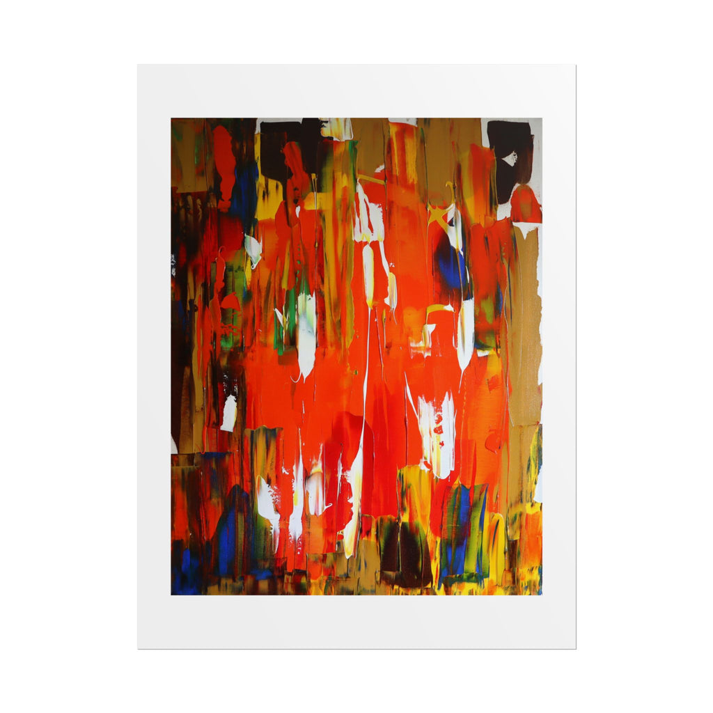 Burn baby burn by Norman Barrett Wall Art Print