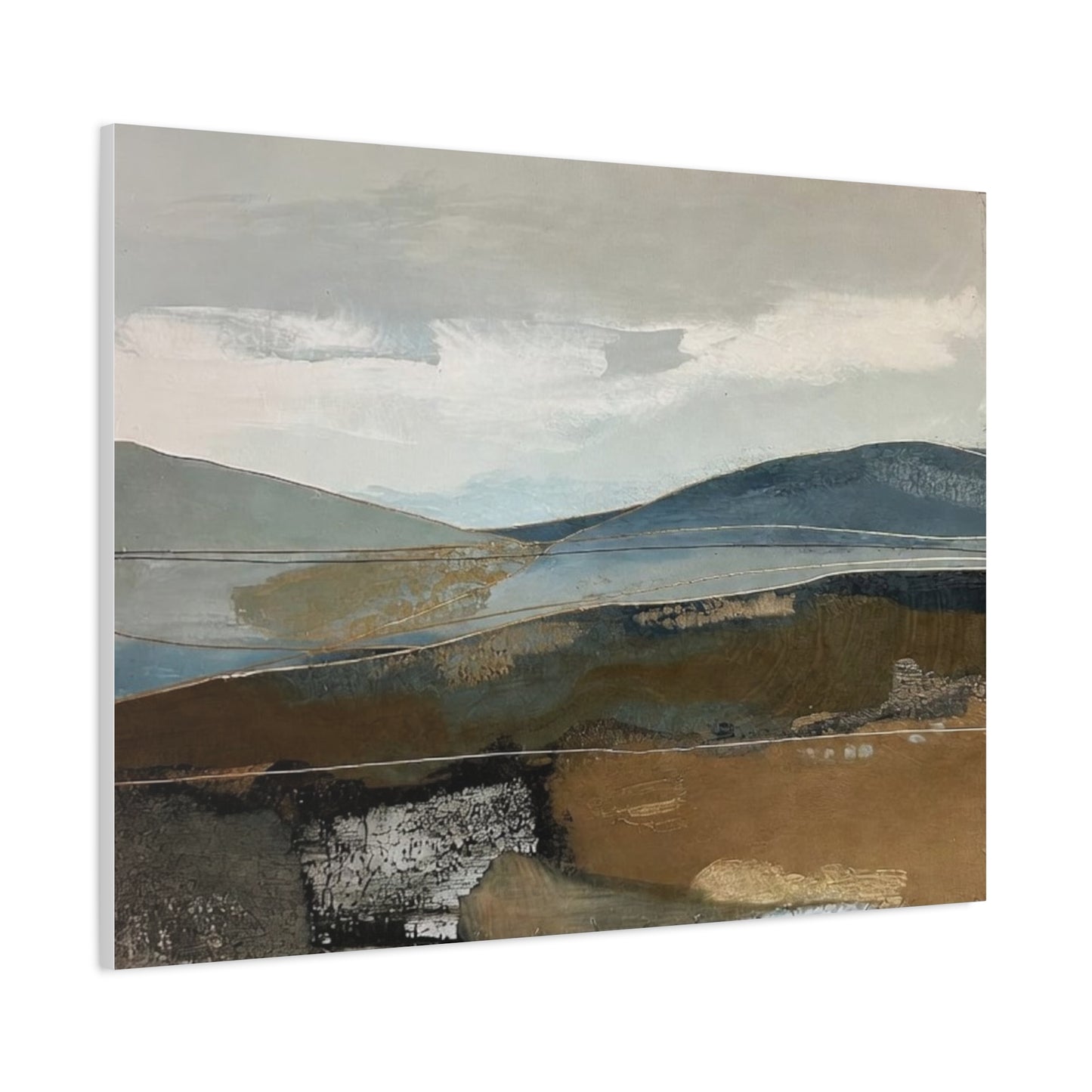 Landscape print Matte Canvas, Stretched, 1.25"
