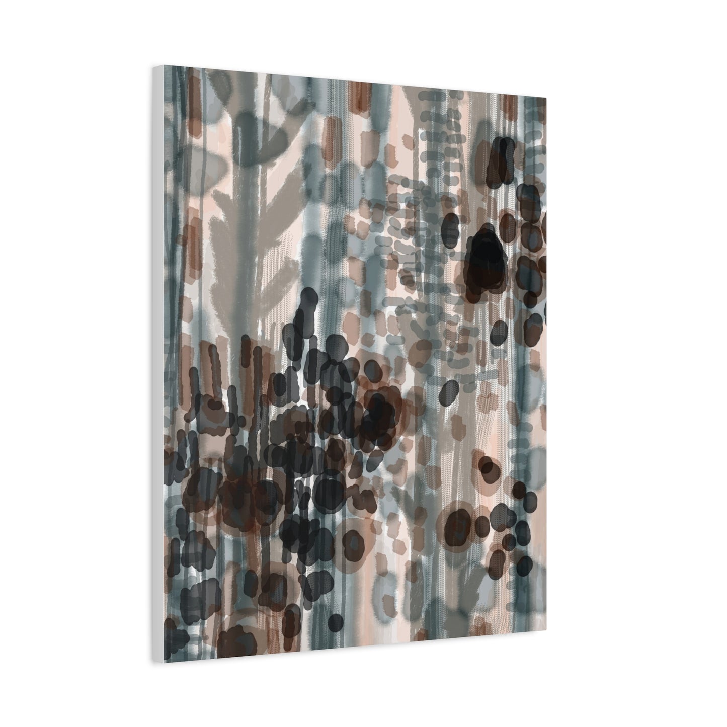 Vleken by an unknown artist Abstract Matte Canvas Wall Art