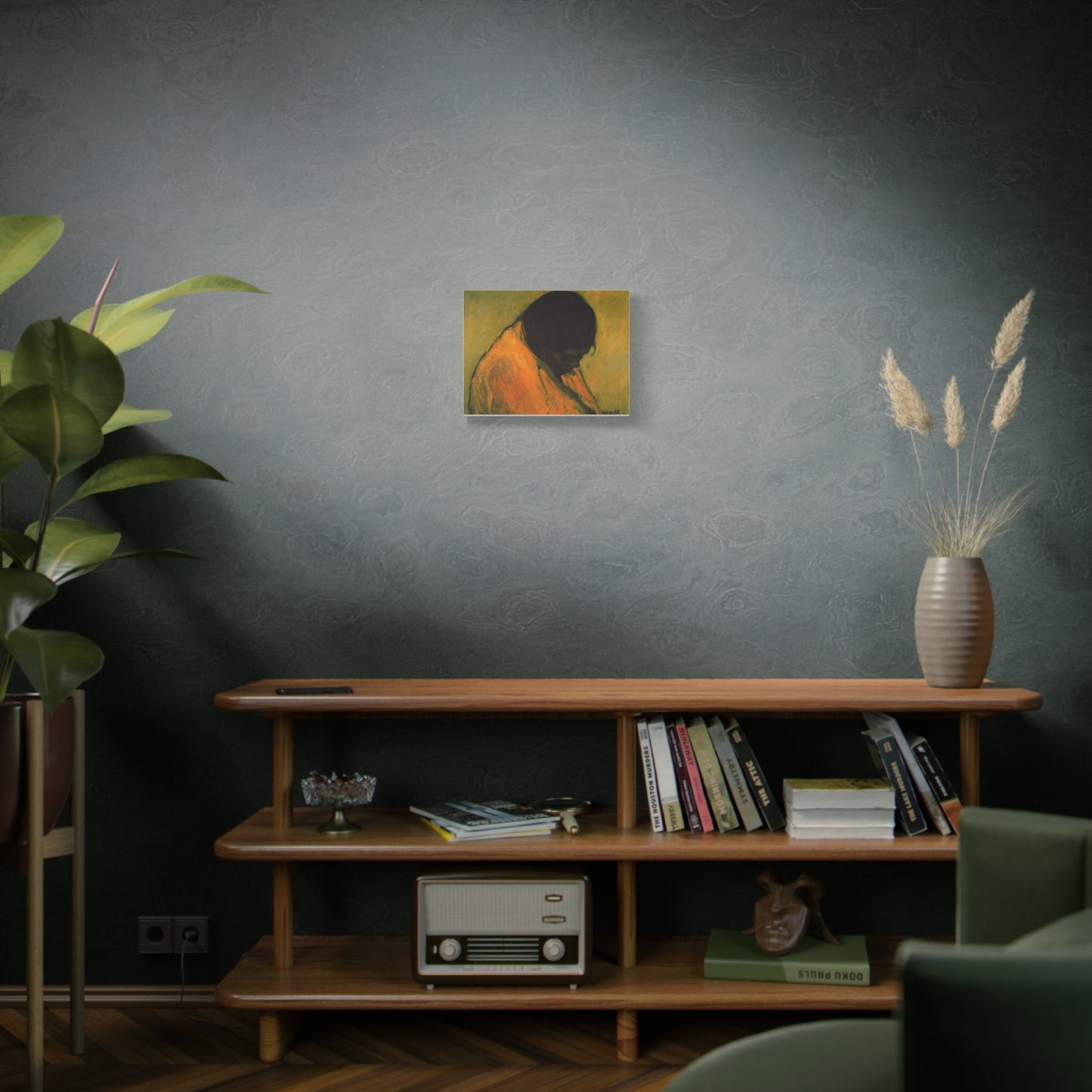 Amparo by Isidre Nonell Matte Stretched Canvas Wall Art Print