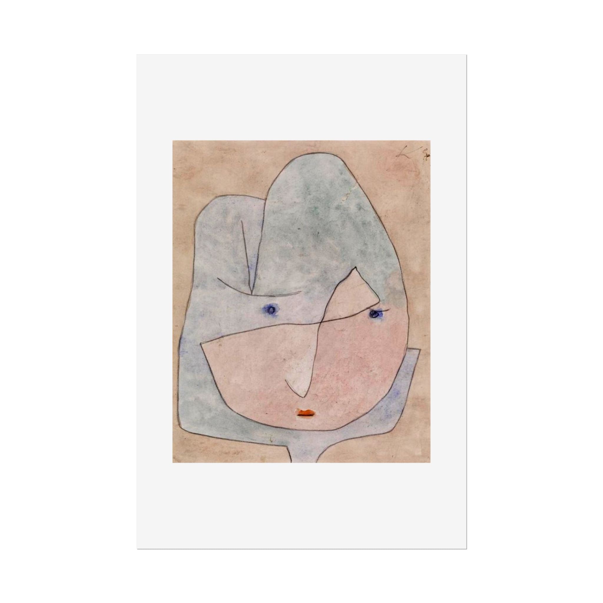 This Bloom is About to Wither by Paul Klee Wall Art Print