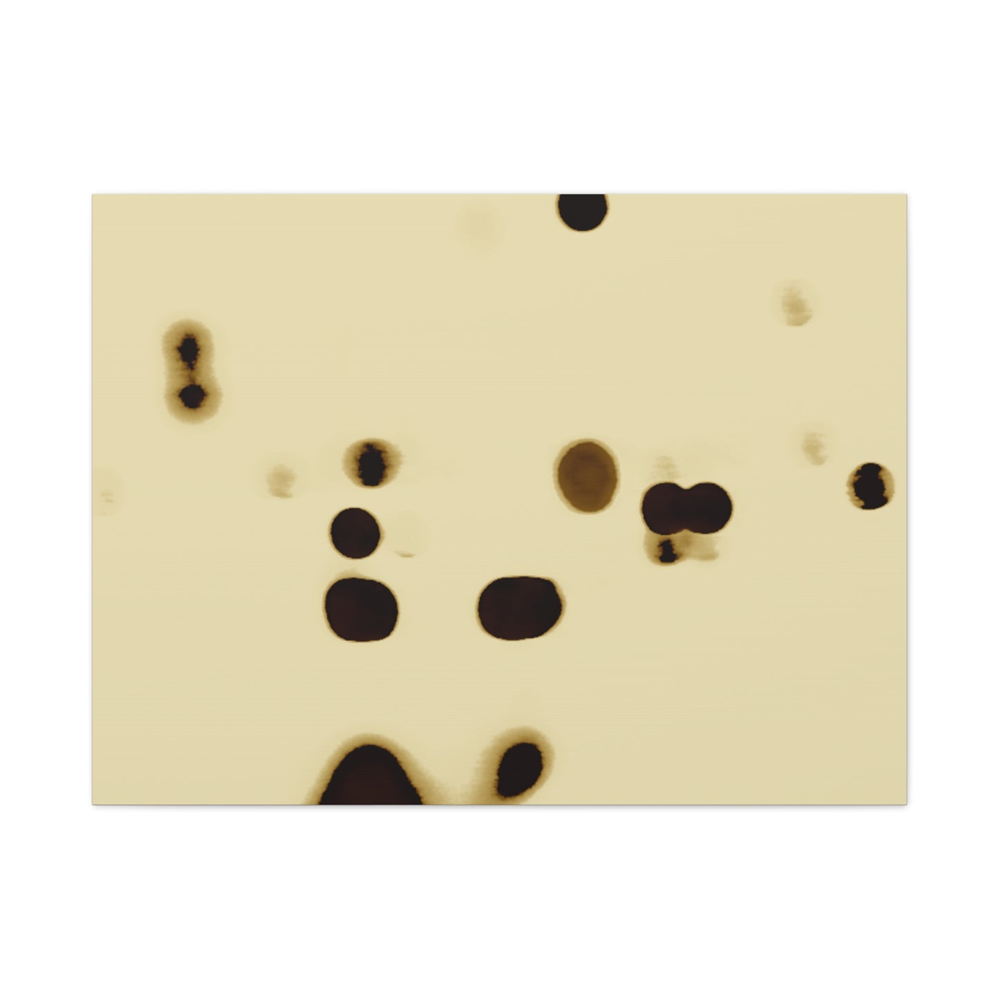 People Communicating by Unknown Abstract Matte Canvas Wall Art Print