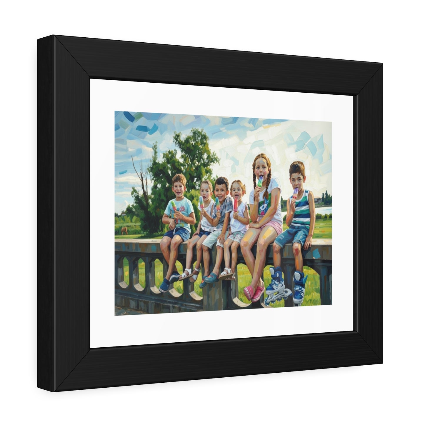 Framed Poster - Custom Family Portrait Art Print