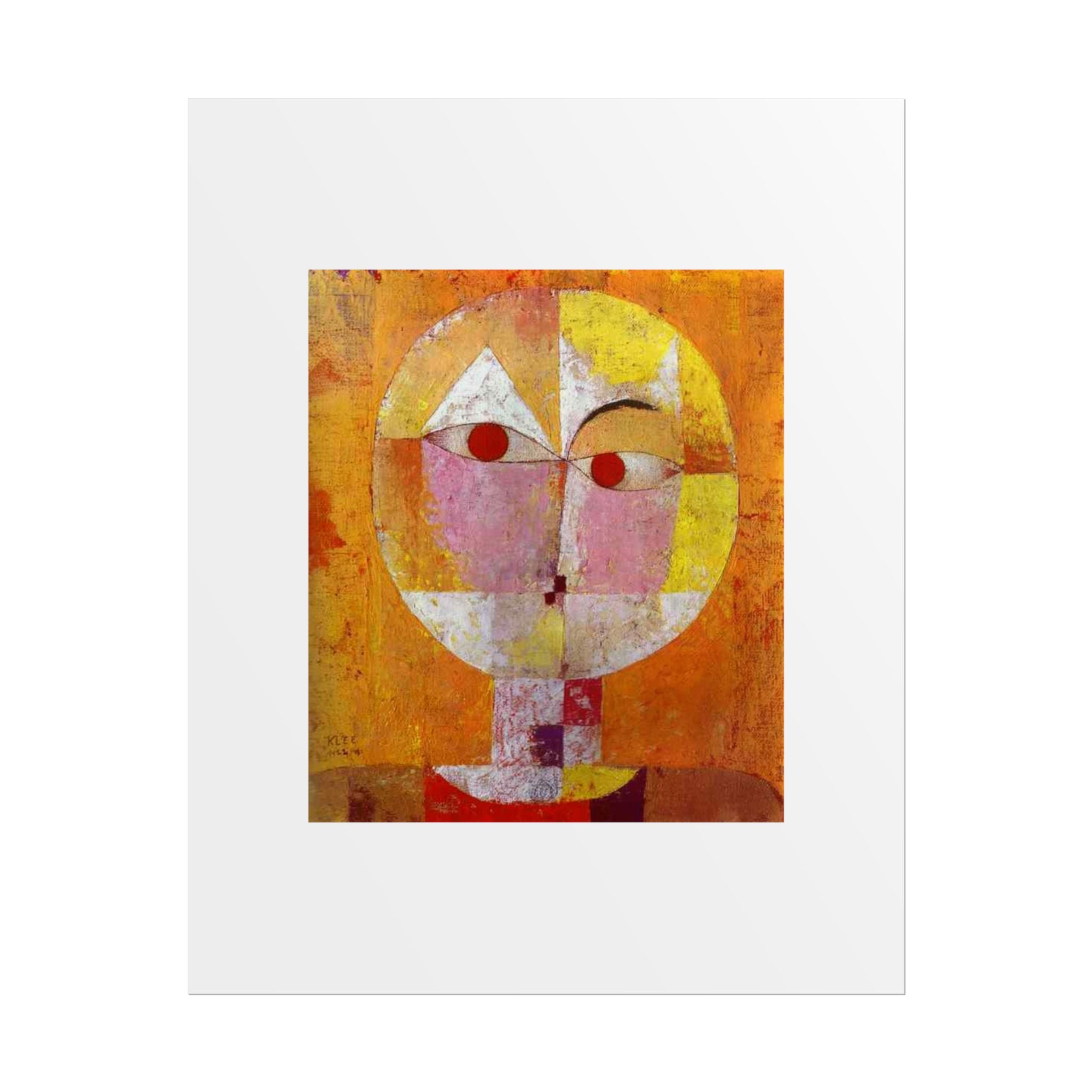 Senecio II by Paul Klee Wall Art Print