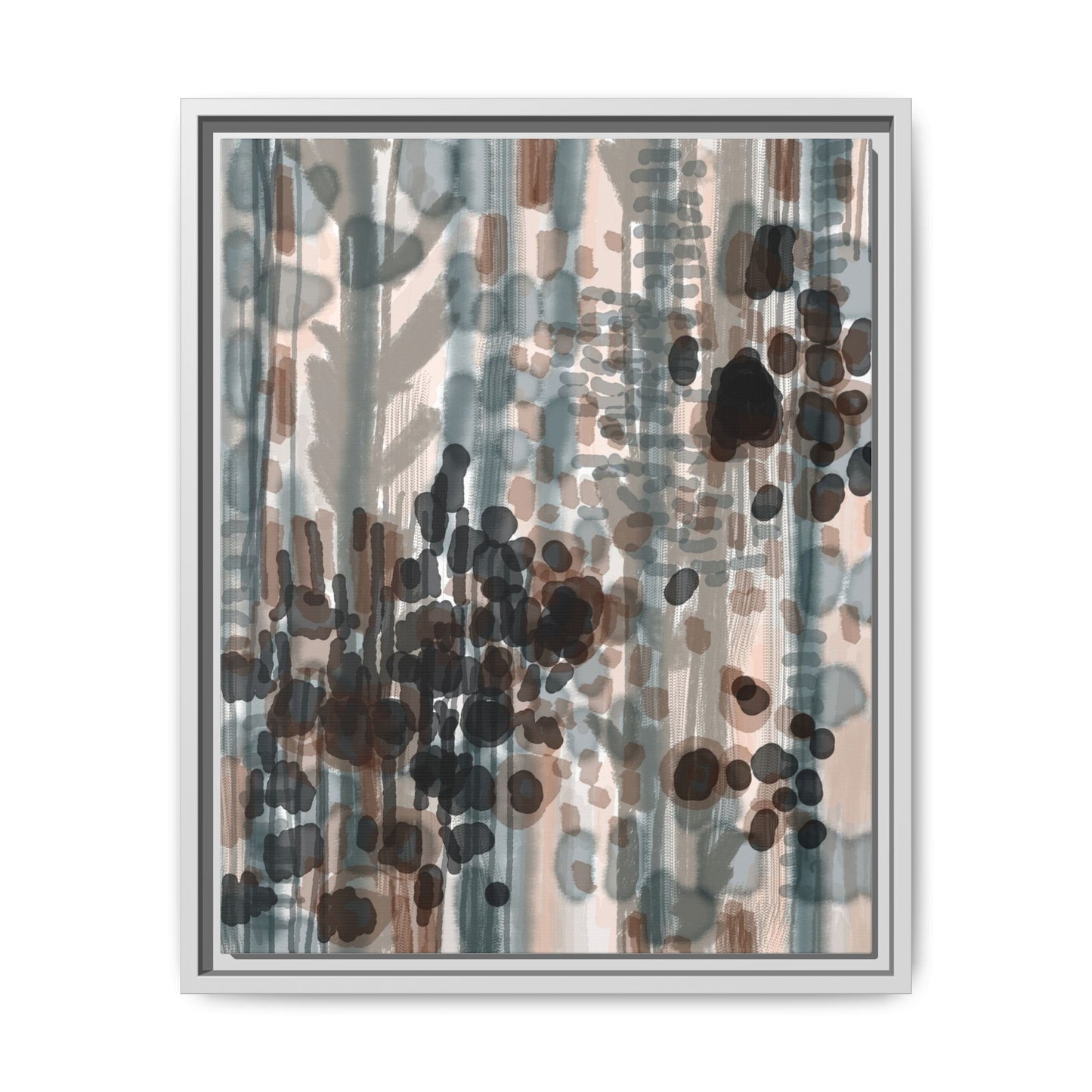 Vleken by an unknown artist Framed Canvas Art