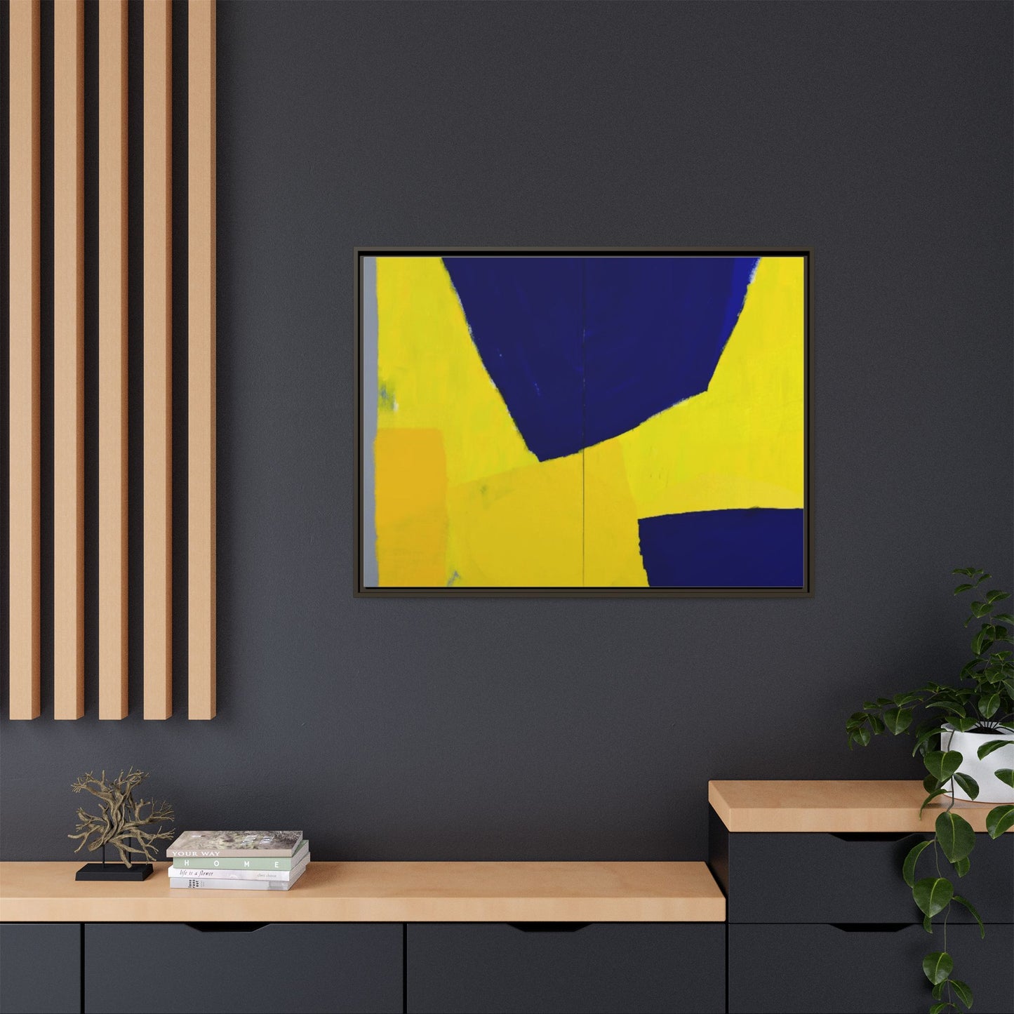 Lantenhammer by Lageplan Atelier Framed Modern Wall Art
