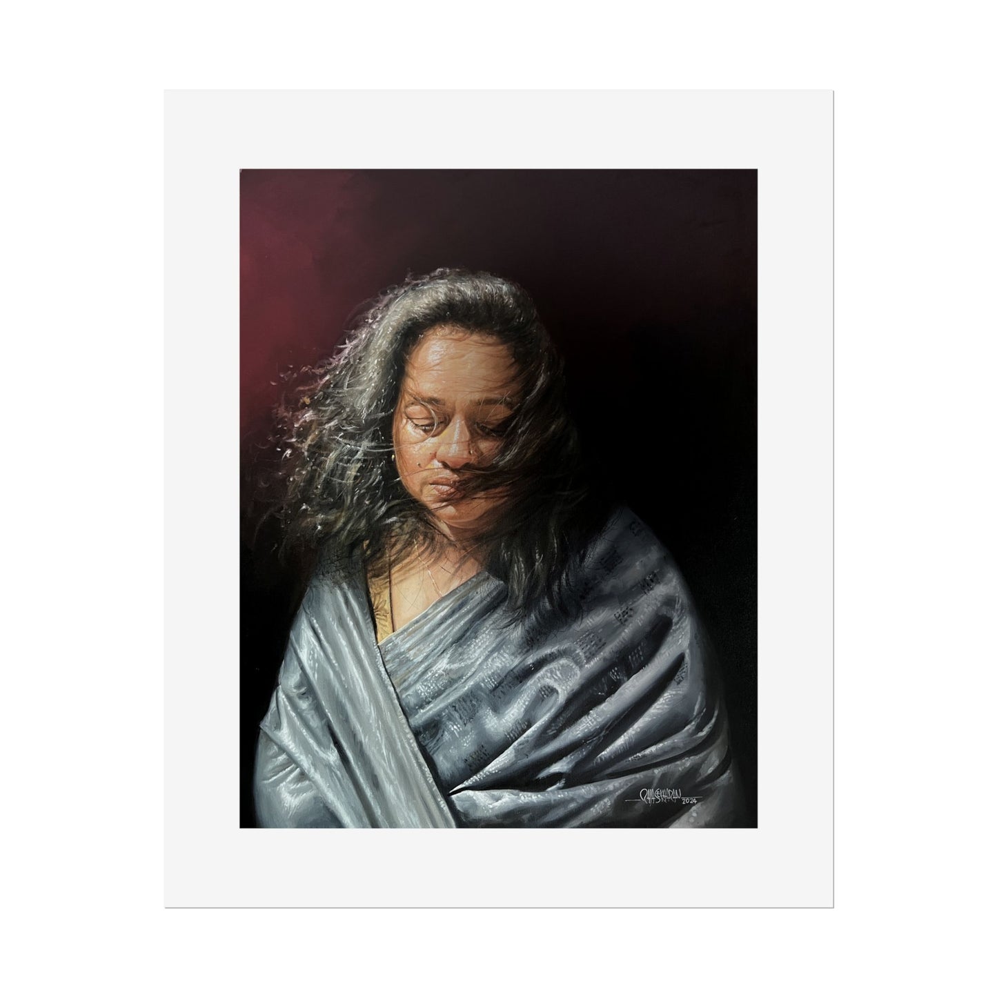 Tempest by Rajasekharan Parameswaran Wall Art Print