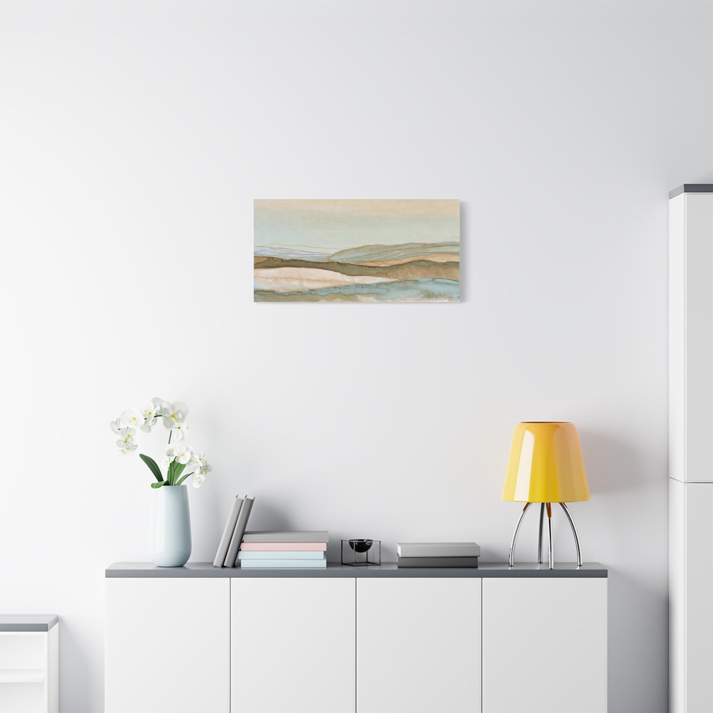 Coastal Abstract Canvas