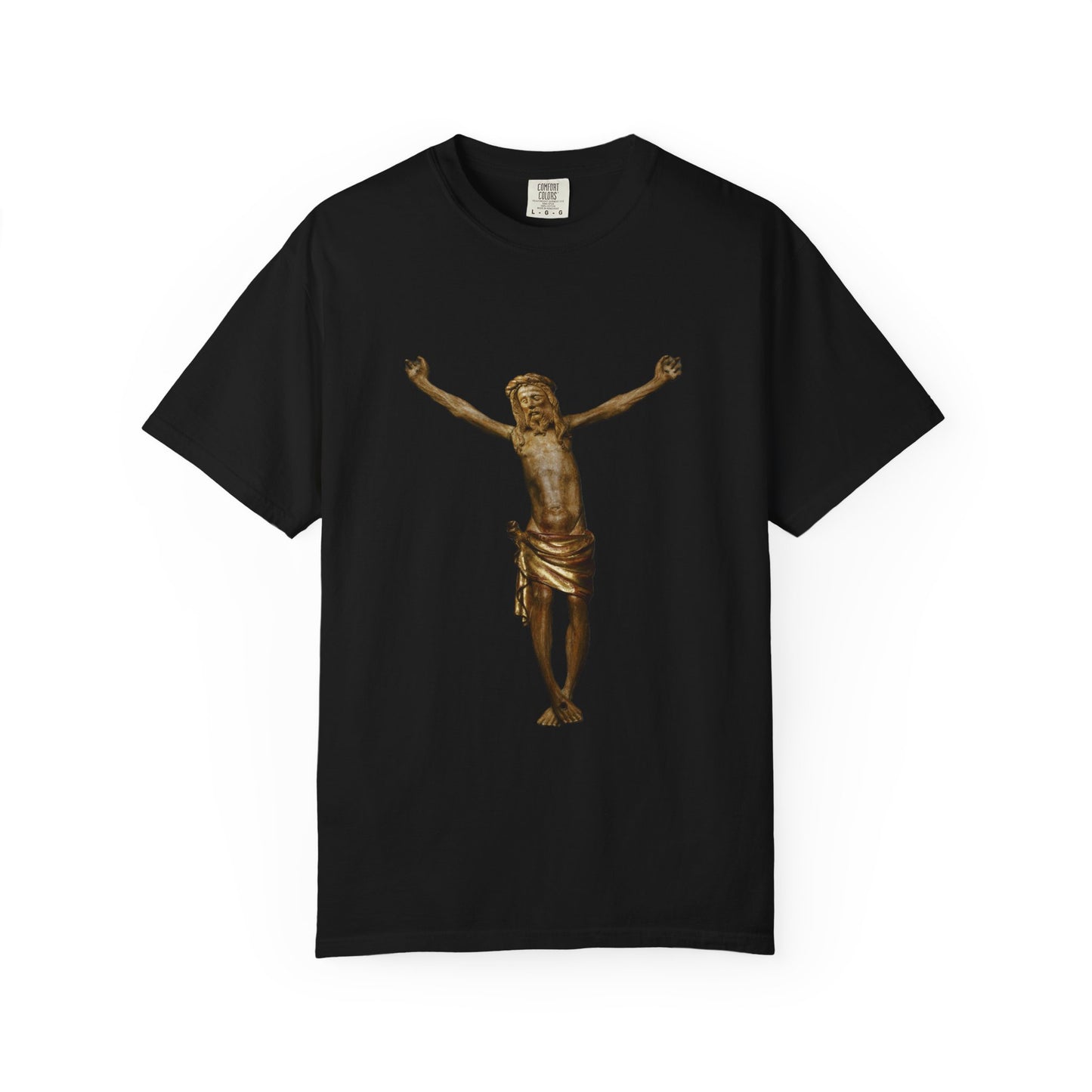 Unisex Christ on the cross Garment-Dyed T-shirt