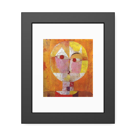 Senecio II by Paul Klee Framed Wall Art Poster