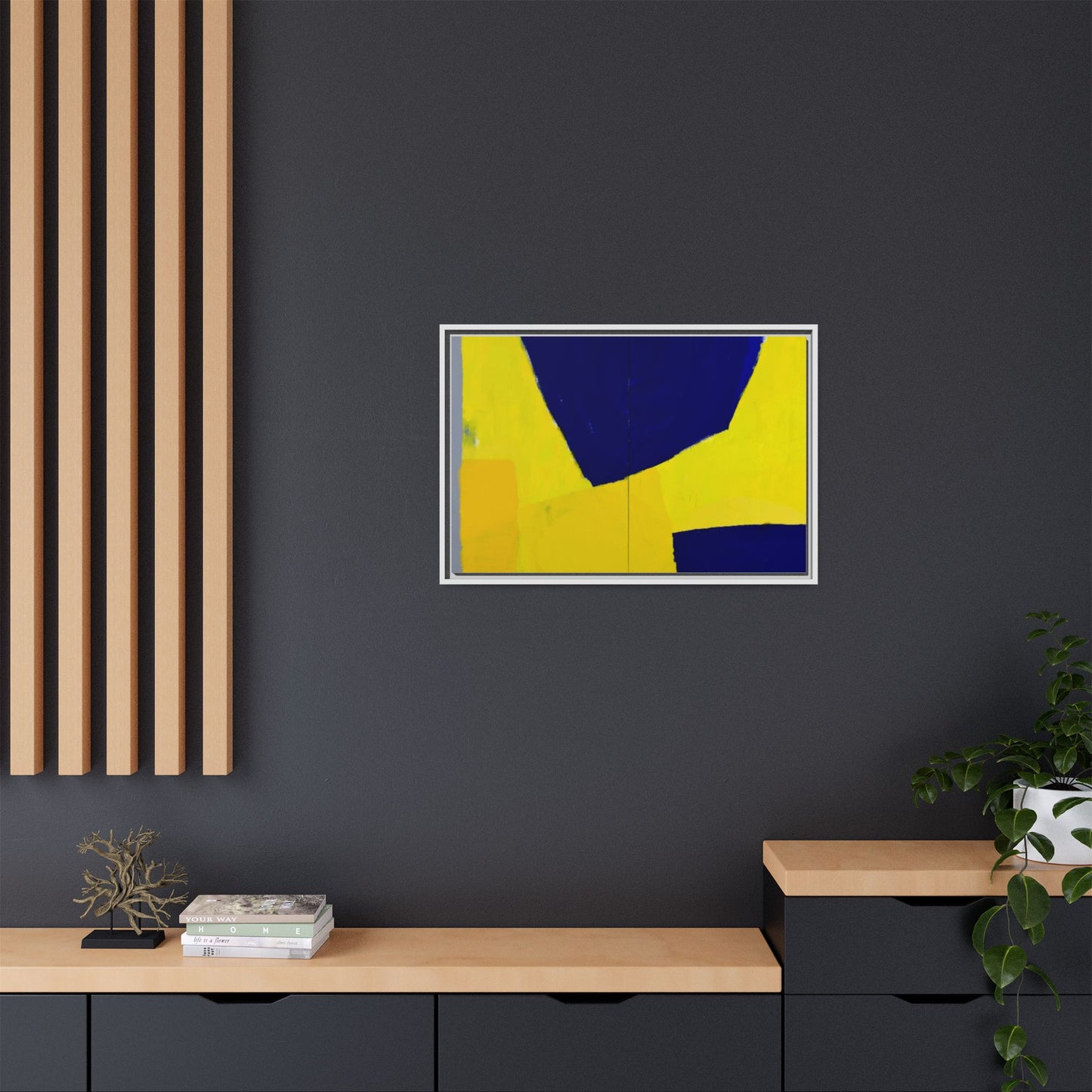 Lantenhammer by Lageplan Atelier Framed Modern Wall Art