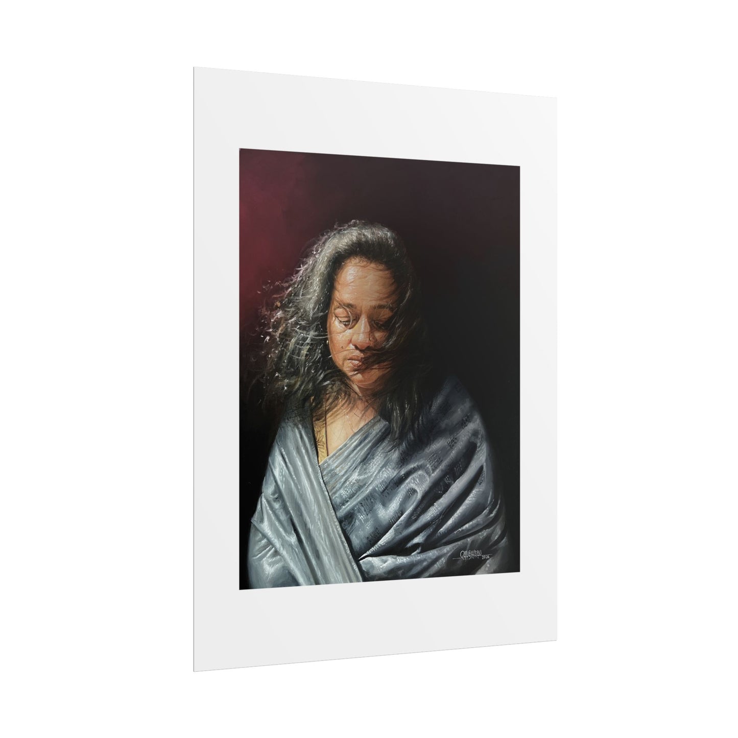 Tempest by Rajasekharan Parameswaran Wall Art Print