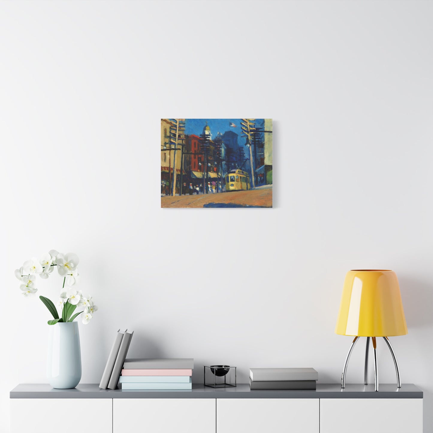 Yonkers by Edward Hopper Matte Canvas Wall Art Print