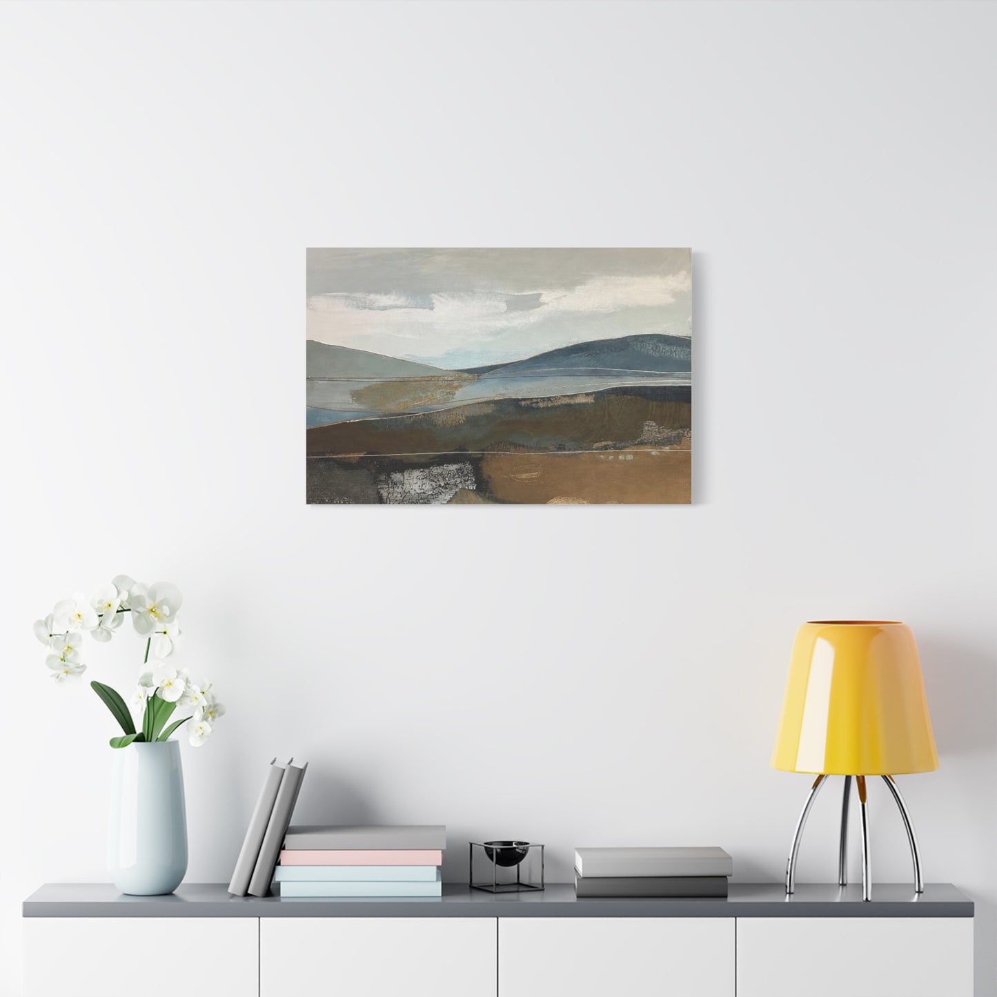 Landscape print Matte Canvas, Stretched, 1.25"