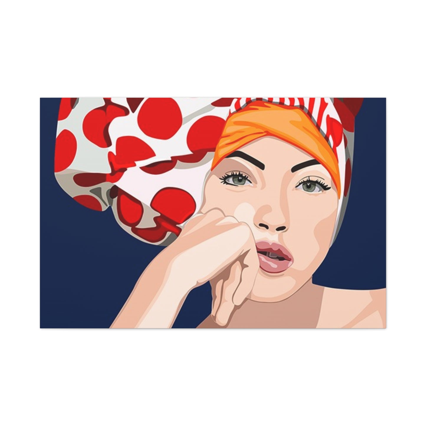 Vivid 20 by Orit Fuchs Canvas Wall Art Print