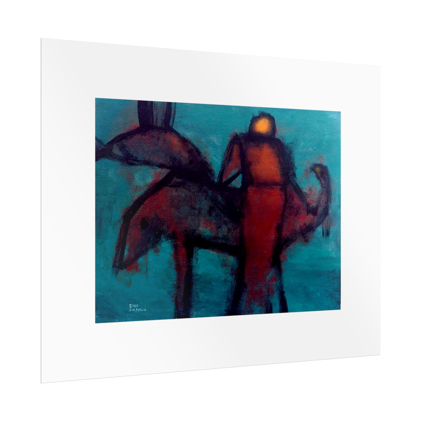 Dominion (Acrylic) by James Pollock Wall Art Print