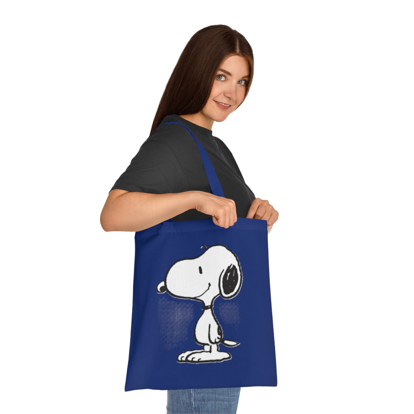 Classic Snoopy Cotton Tote Bag – Retro Peanuts Character Tote