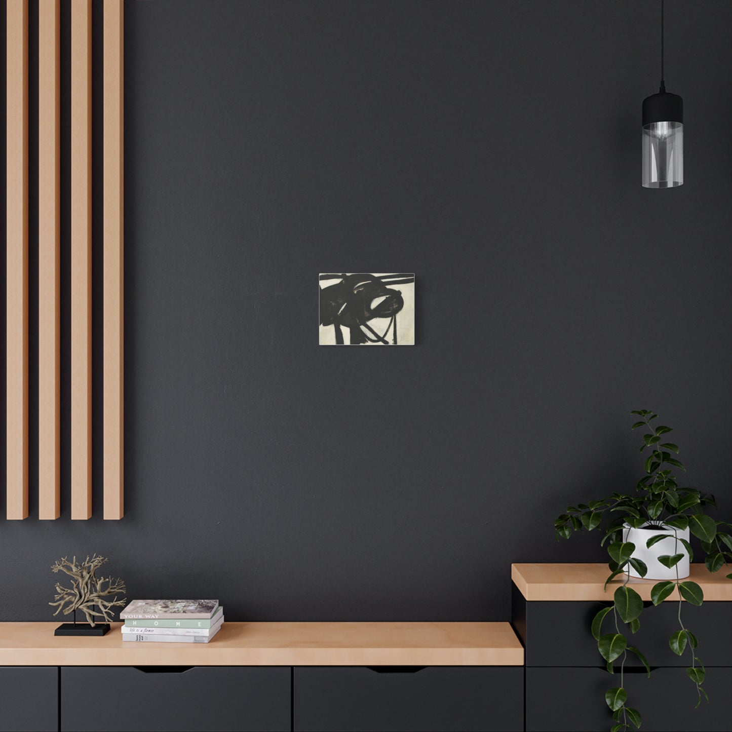 Chief by Franz Kline Abstract Matte Canvas Wall Art