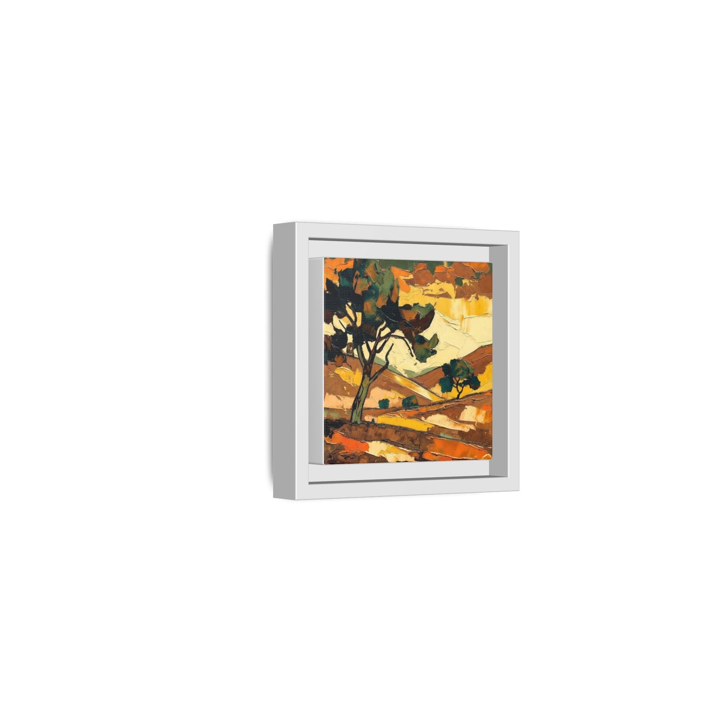 Framed Matte Canvas Landscape Art Print