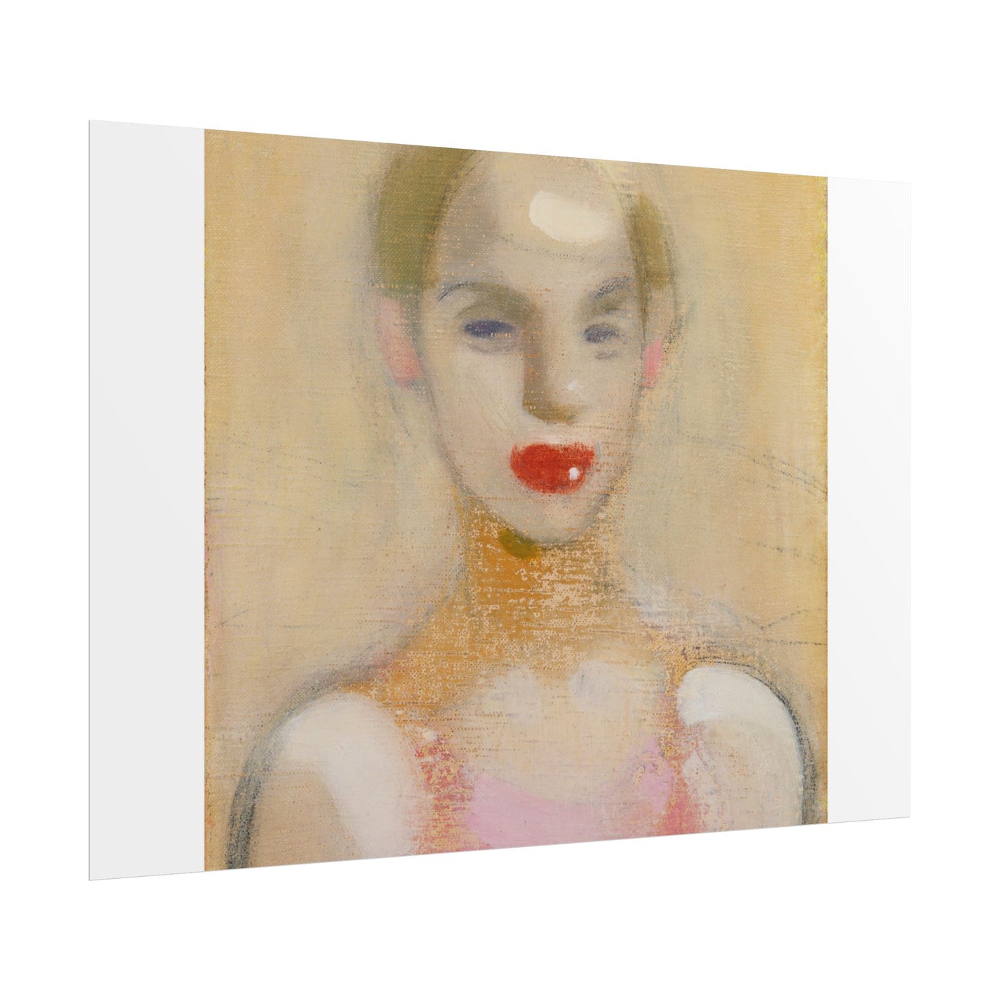 Circus Girl by Helene Schjerfbeck Wall Art Print