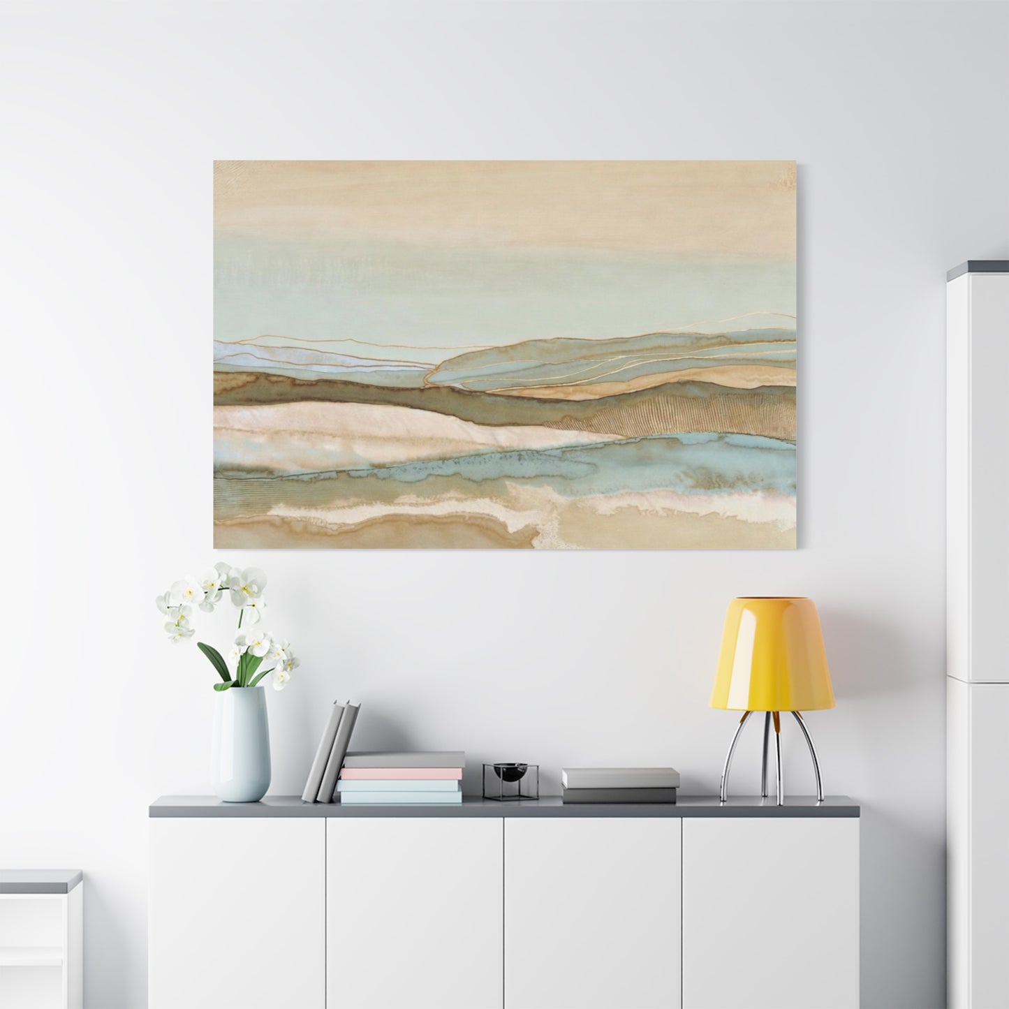 Coastal Abstract Canvas