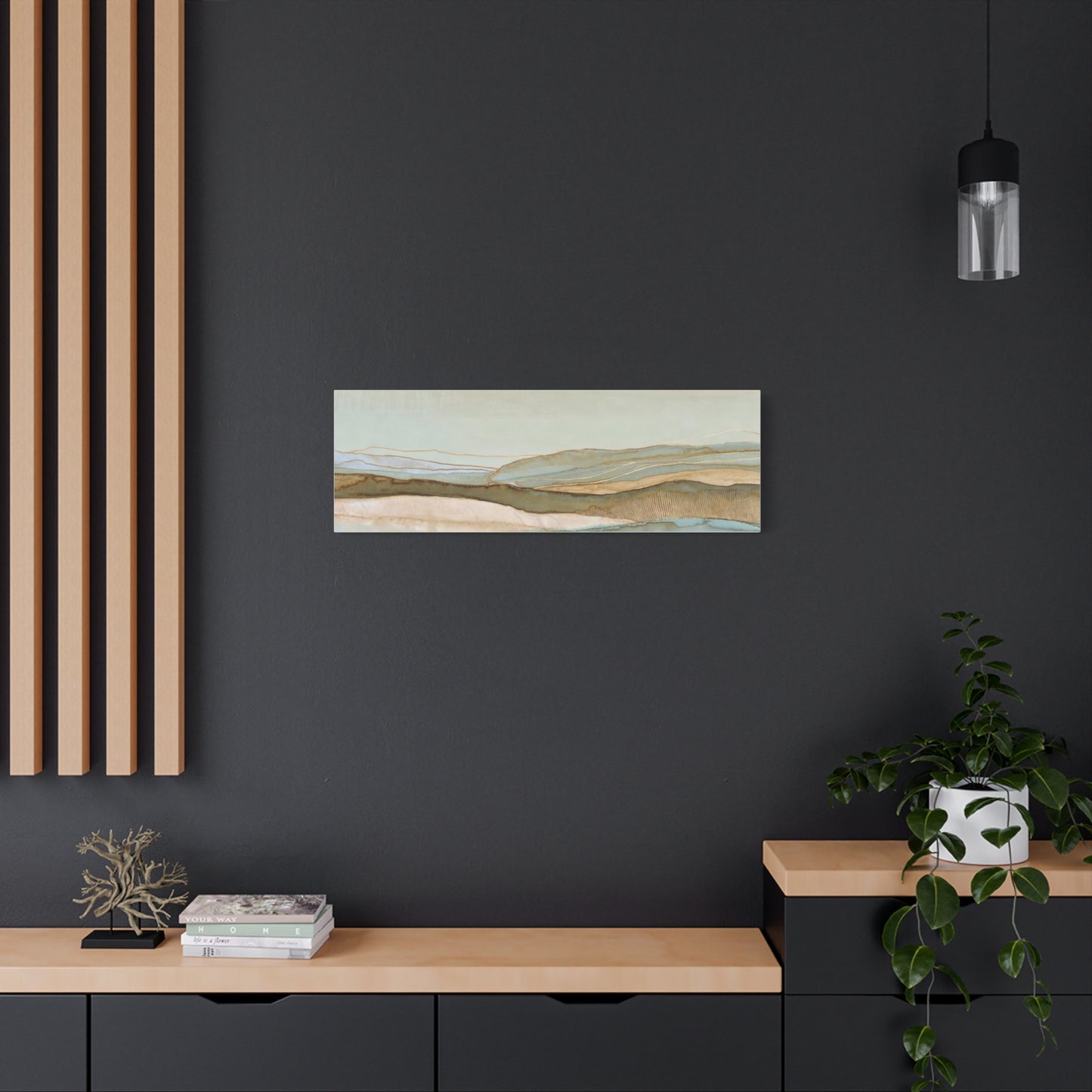 Coastal Abstract Canvas