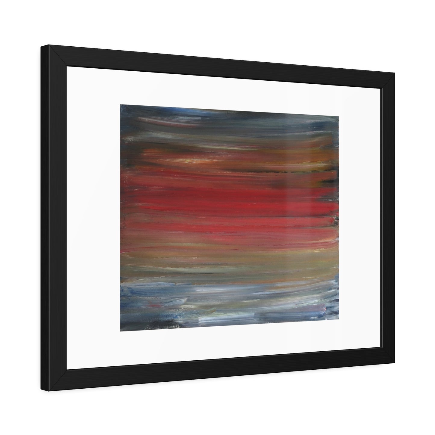 Misty morning by Norman Barrett Framed Poster Wall Art