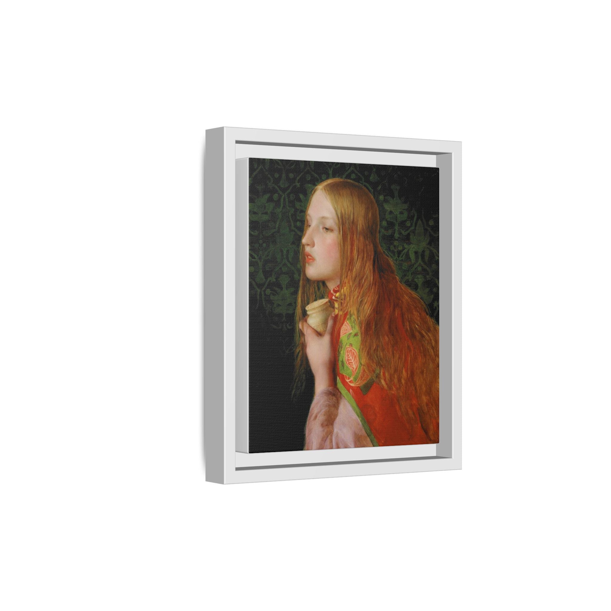 Mariya Magdalena by Frederick Sandys Framed Matte Canvas Wall Art Print