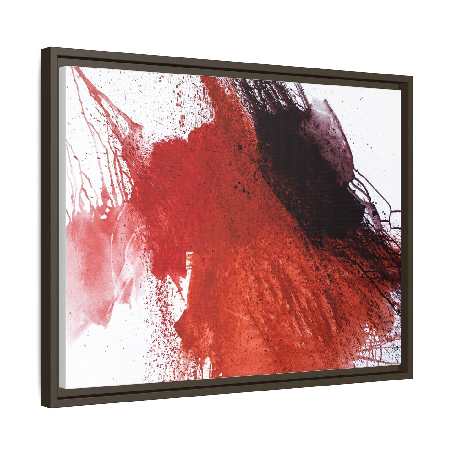 Flame by Natalija Miladinovic Matte Canvas Framed Wall Art